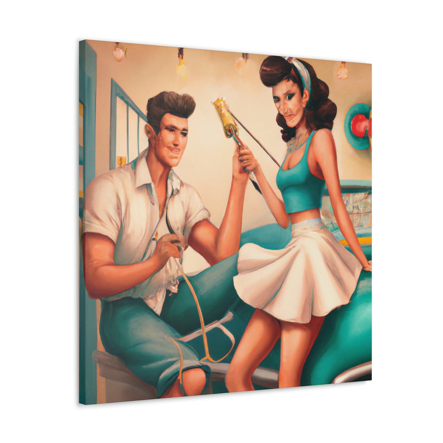 Rockin' Rebeka - Canvas
