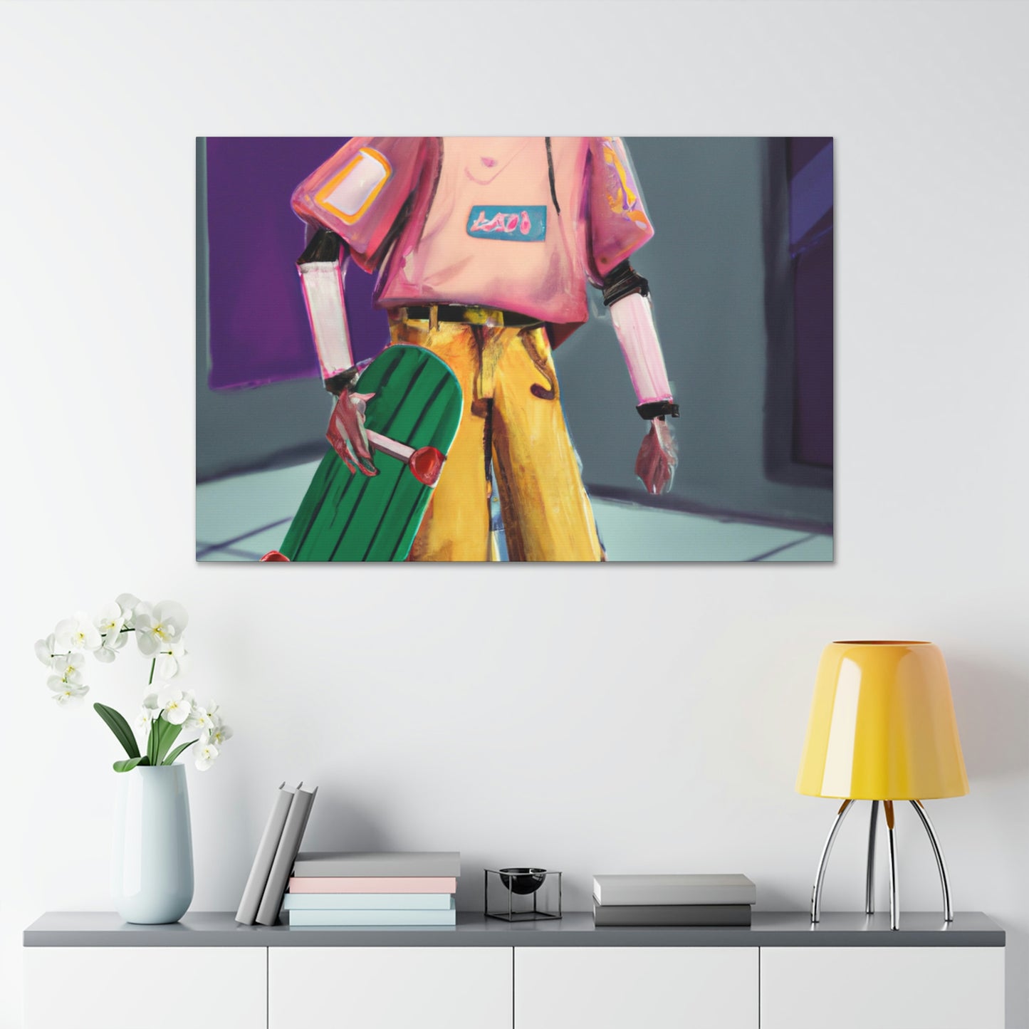 G-Skateboarder - Canvas