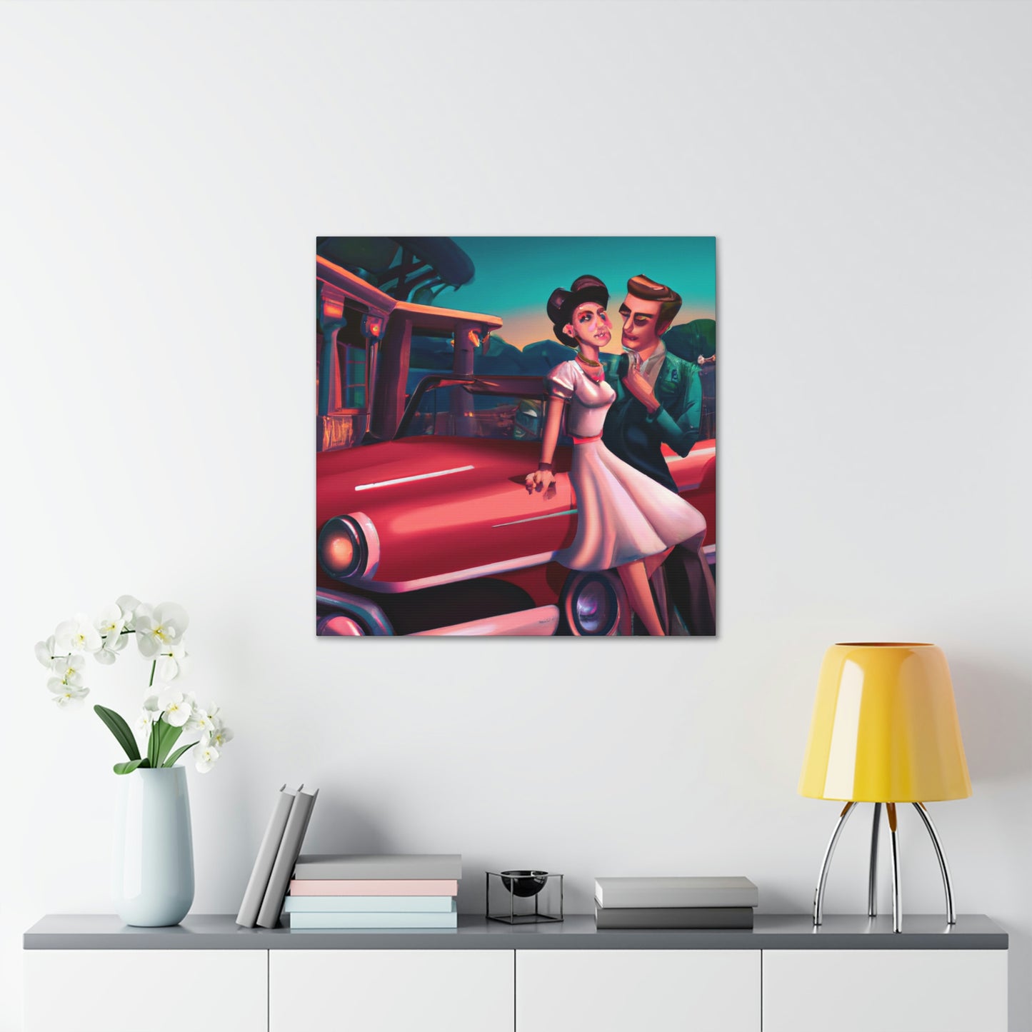 Rockin' Ricky Hart or Sally Swings - Canvas