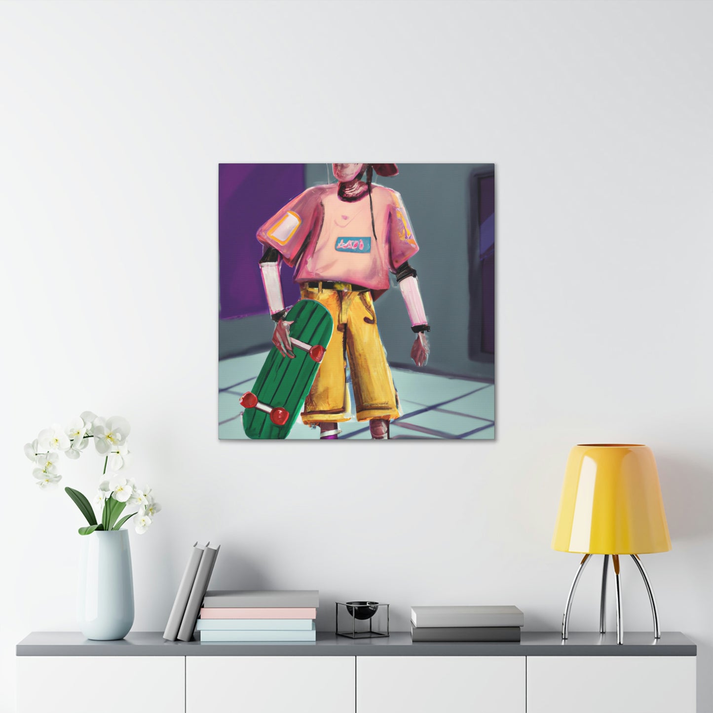 G-Skateboarder - Canvas