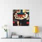 Fifi Rockin' Feathers - Canvas