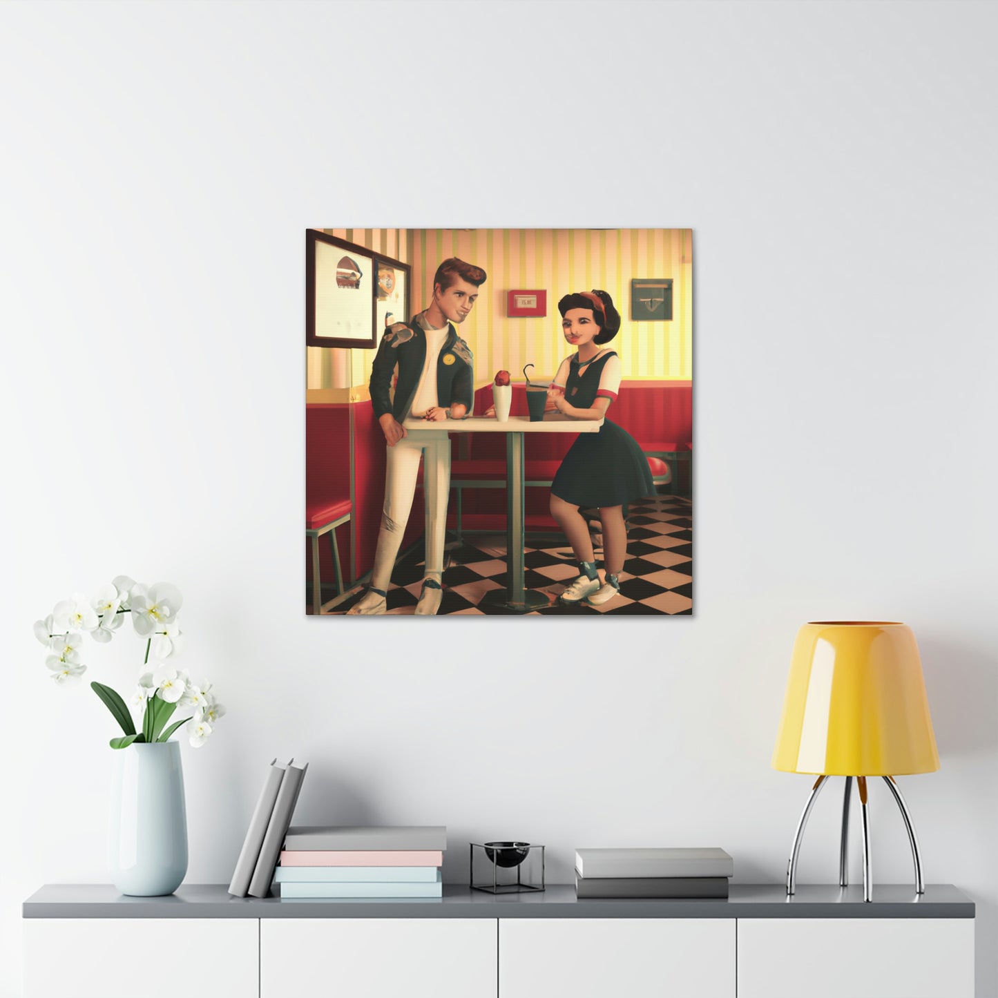 Billy Ray Rockin' - Canvas