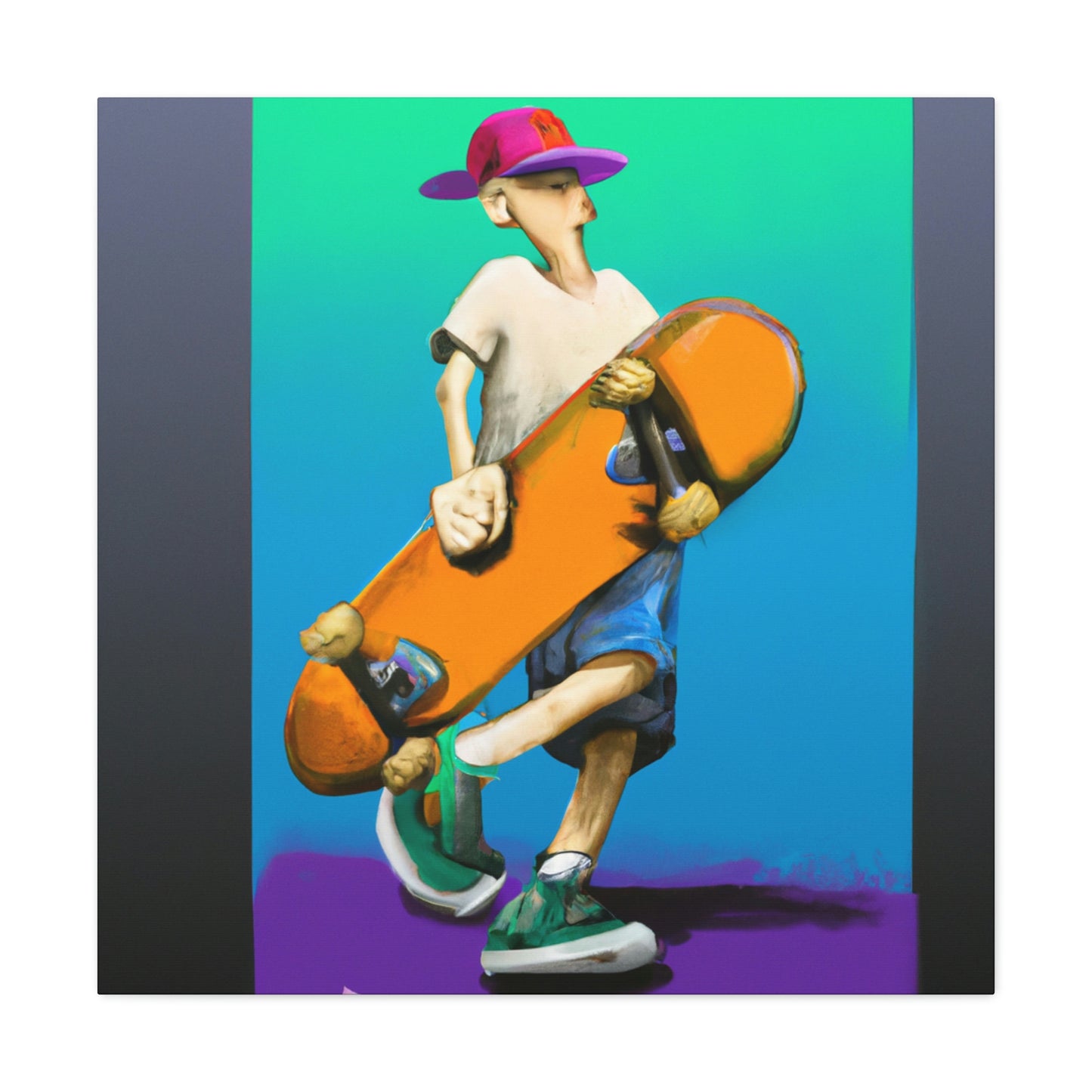 Skateslanga - Canvas