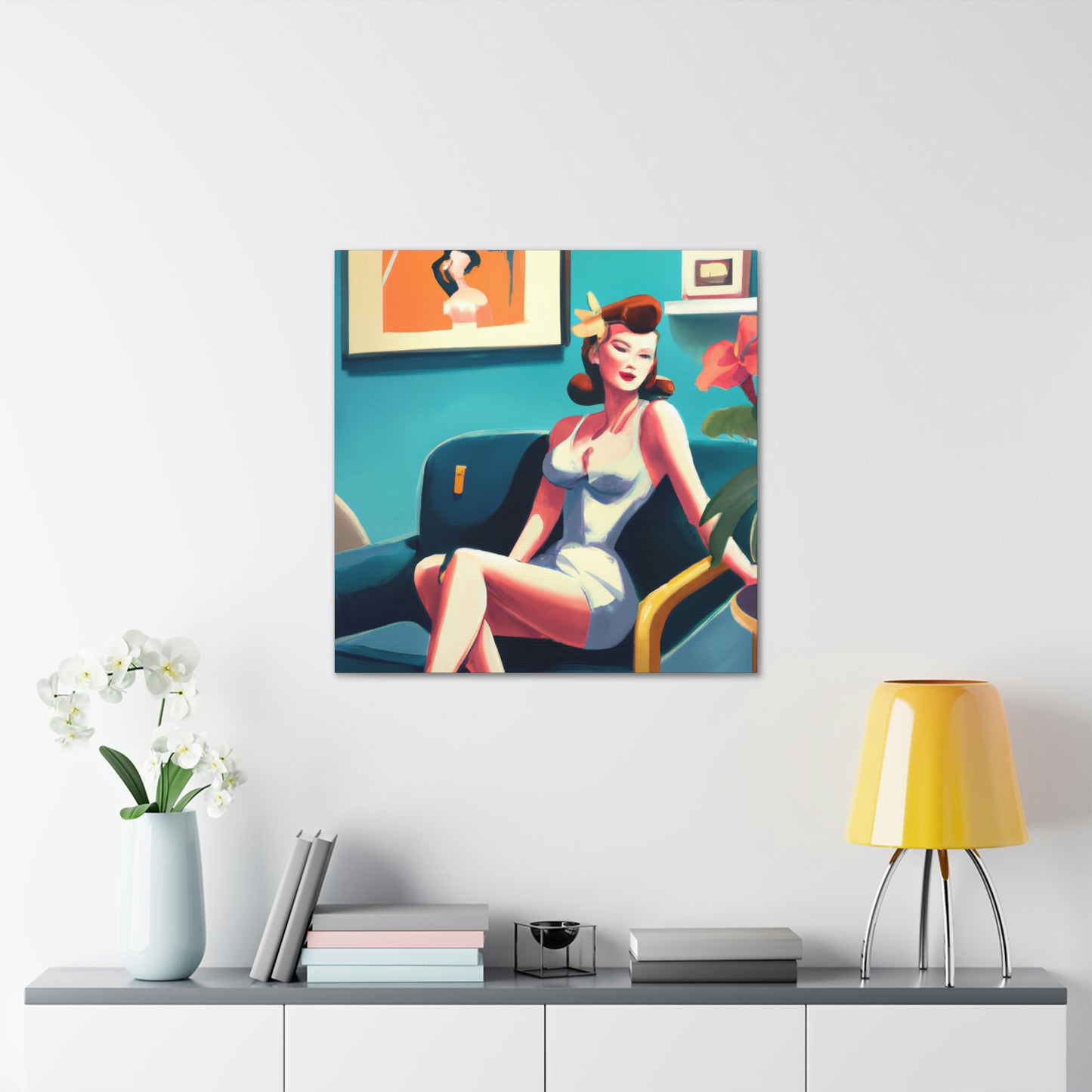 Sly Sammy or Glam Gina - Canvas