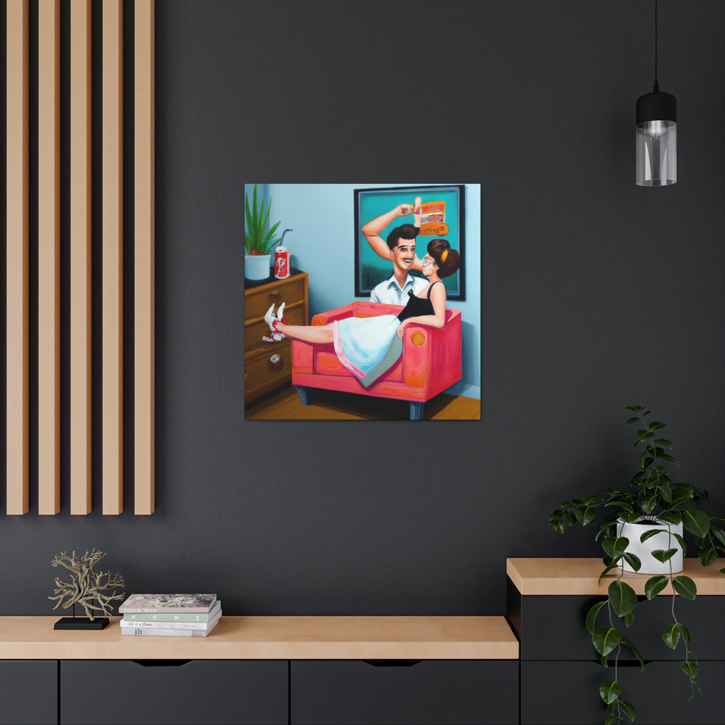 Rockin' Ray or Wanda Wailin'. - Canvas