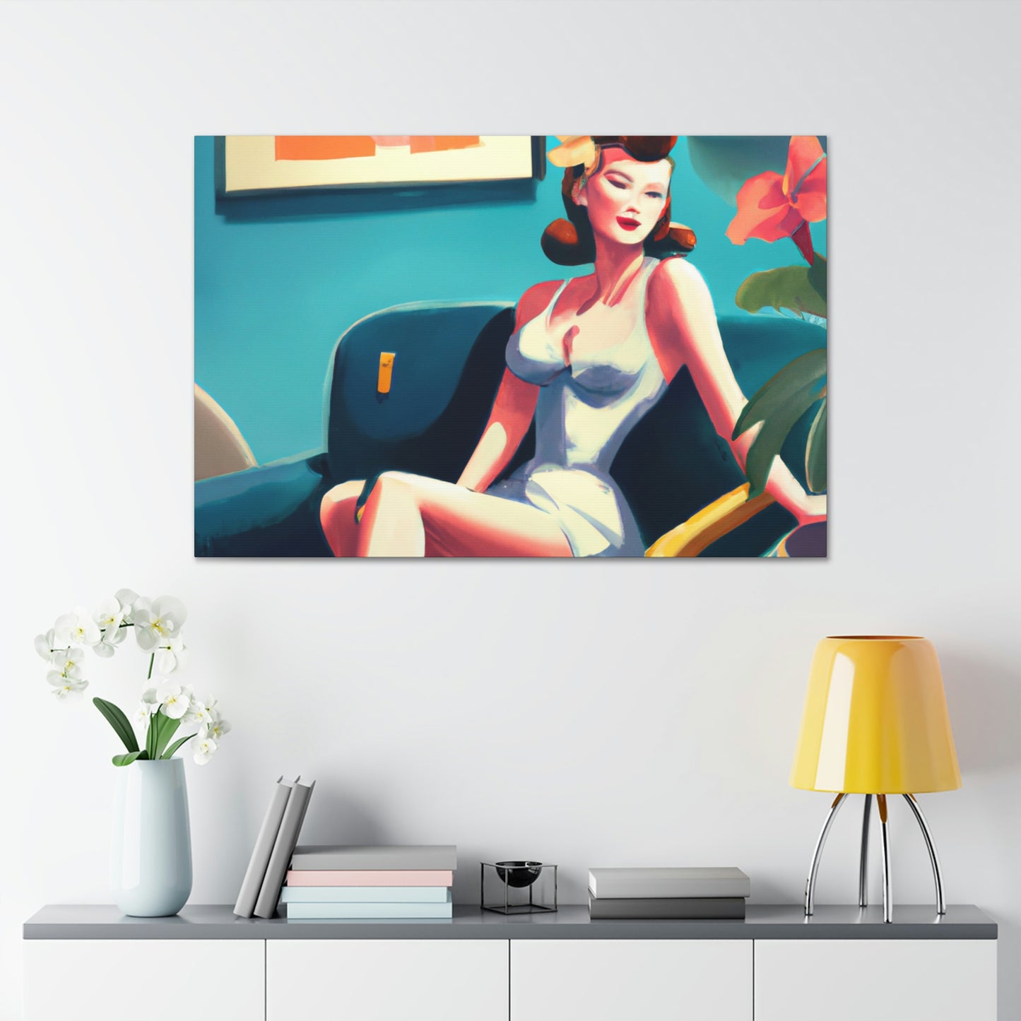Sly Sammy or Glam Gina - Canvas