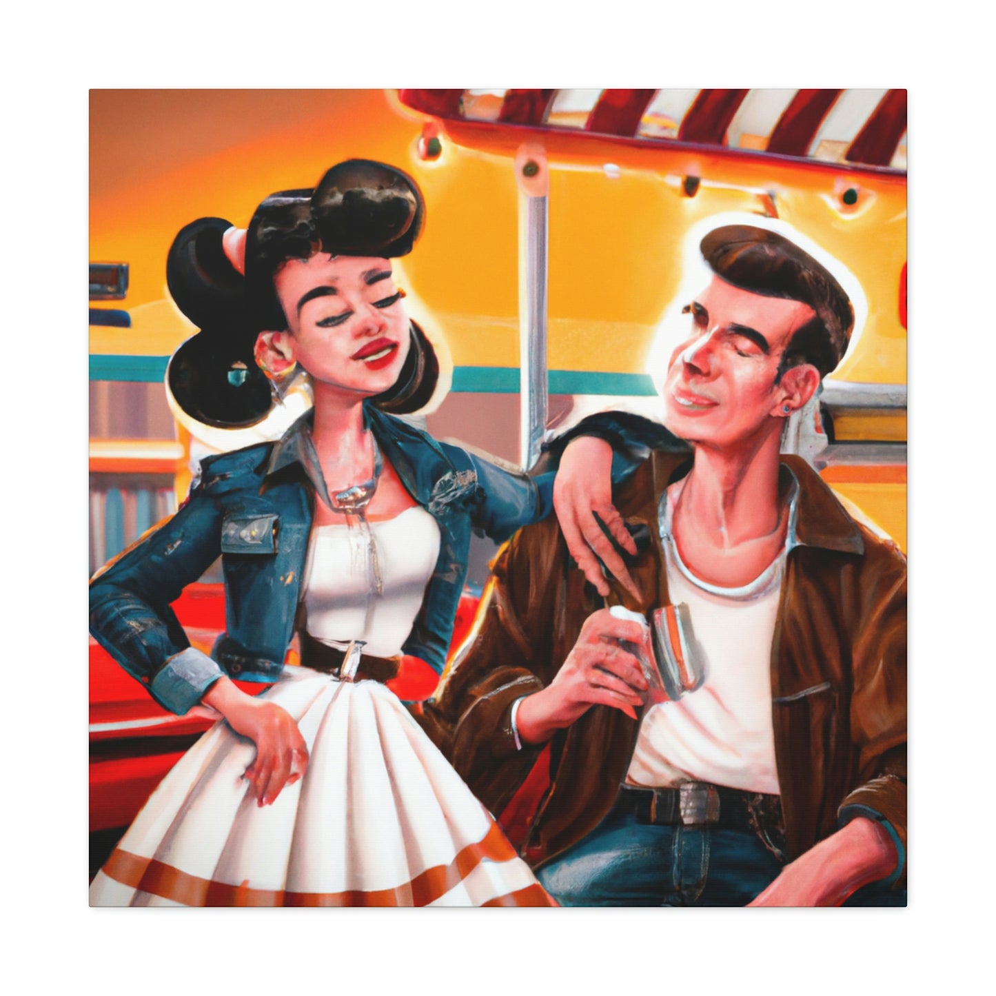 Rockin' Rex or Bettie Bopper - Canvas