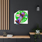 Blazin' Boarder. - Canvas