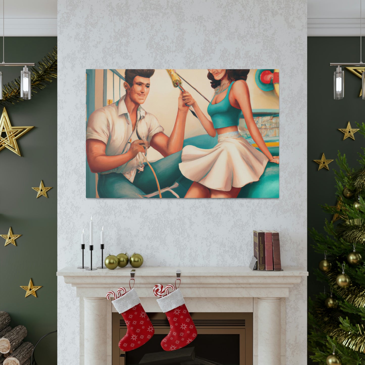 Rockin' Rebeka - Canvas