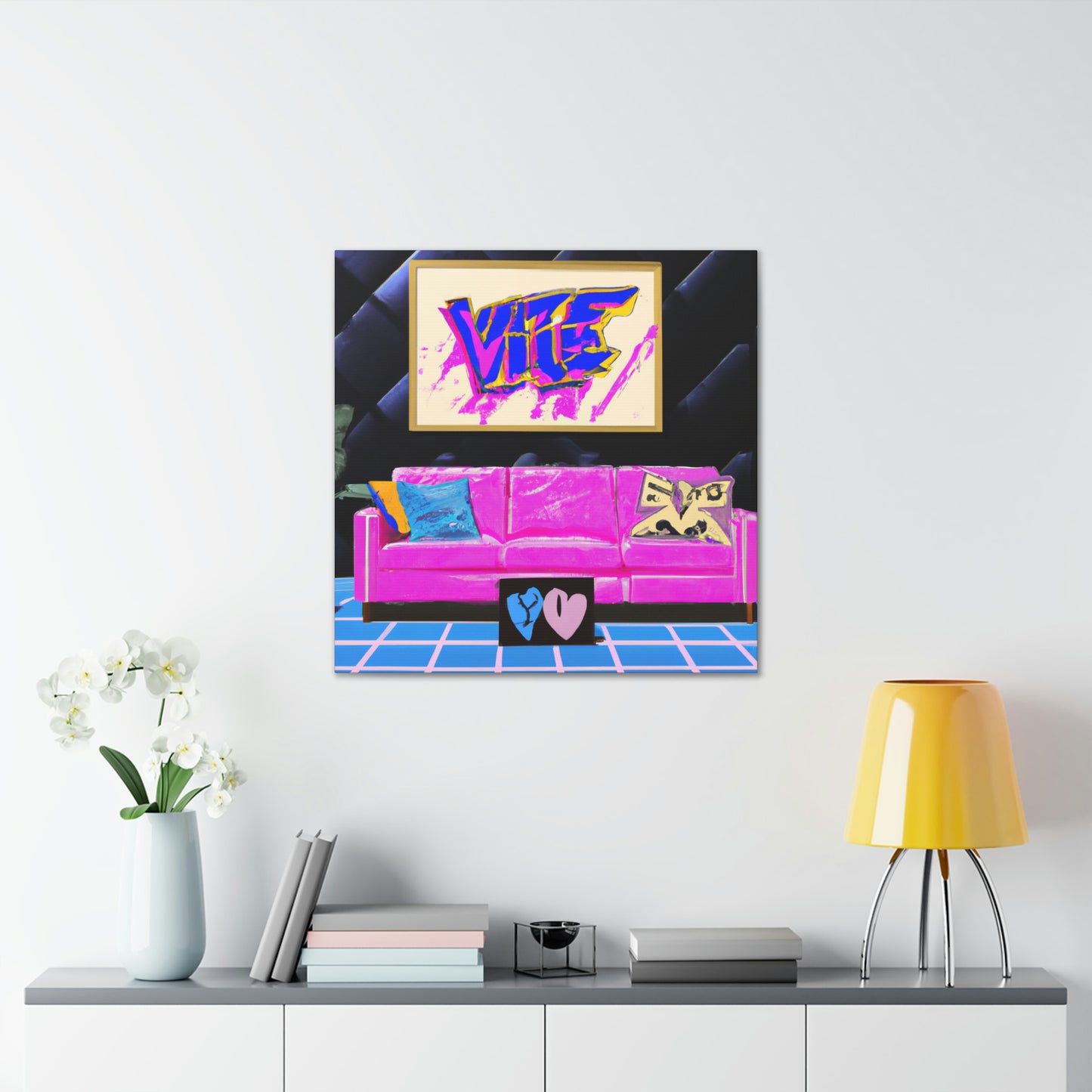 Arctic Neon. - Canvas