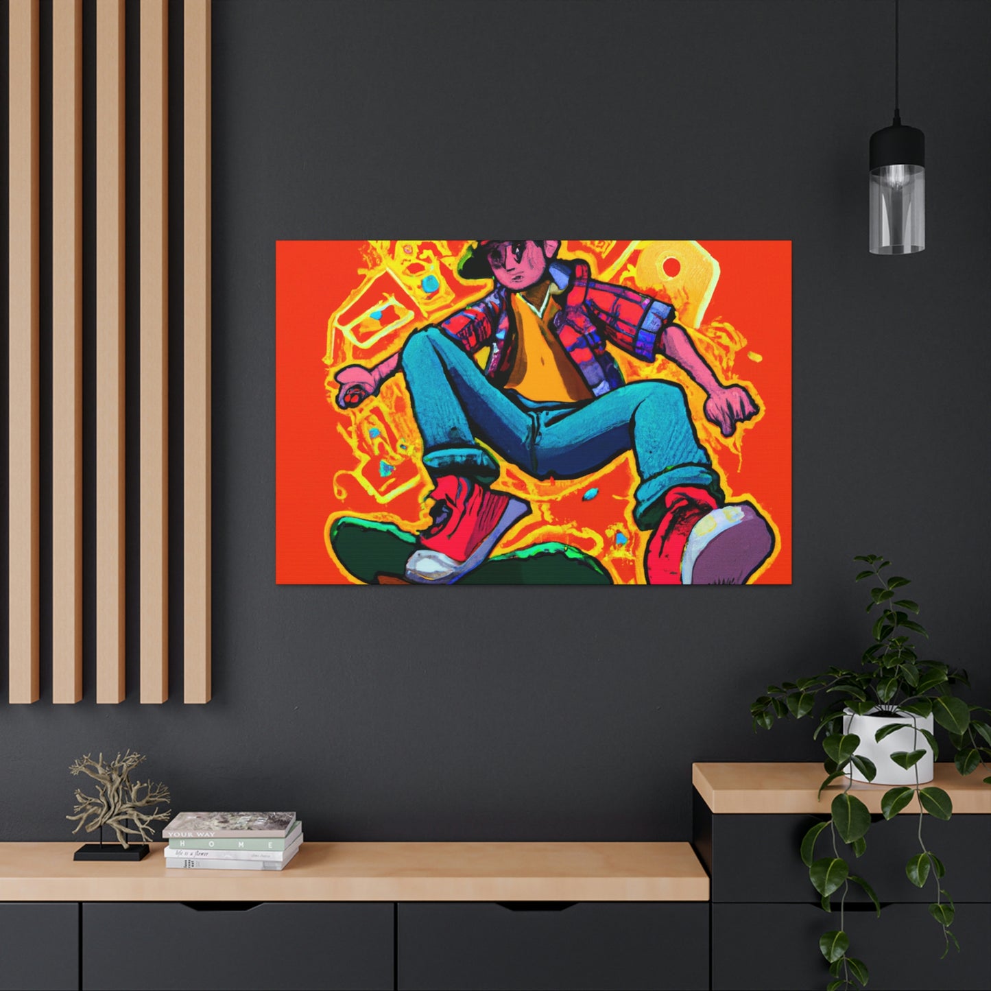 Skate-Rascal - Canvas