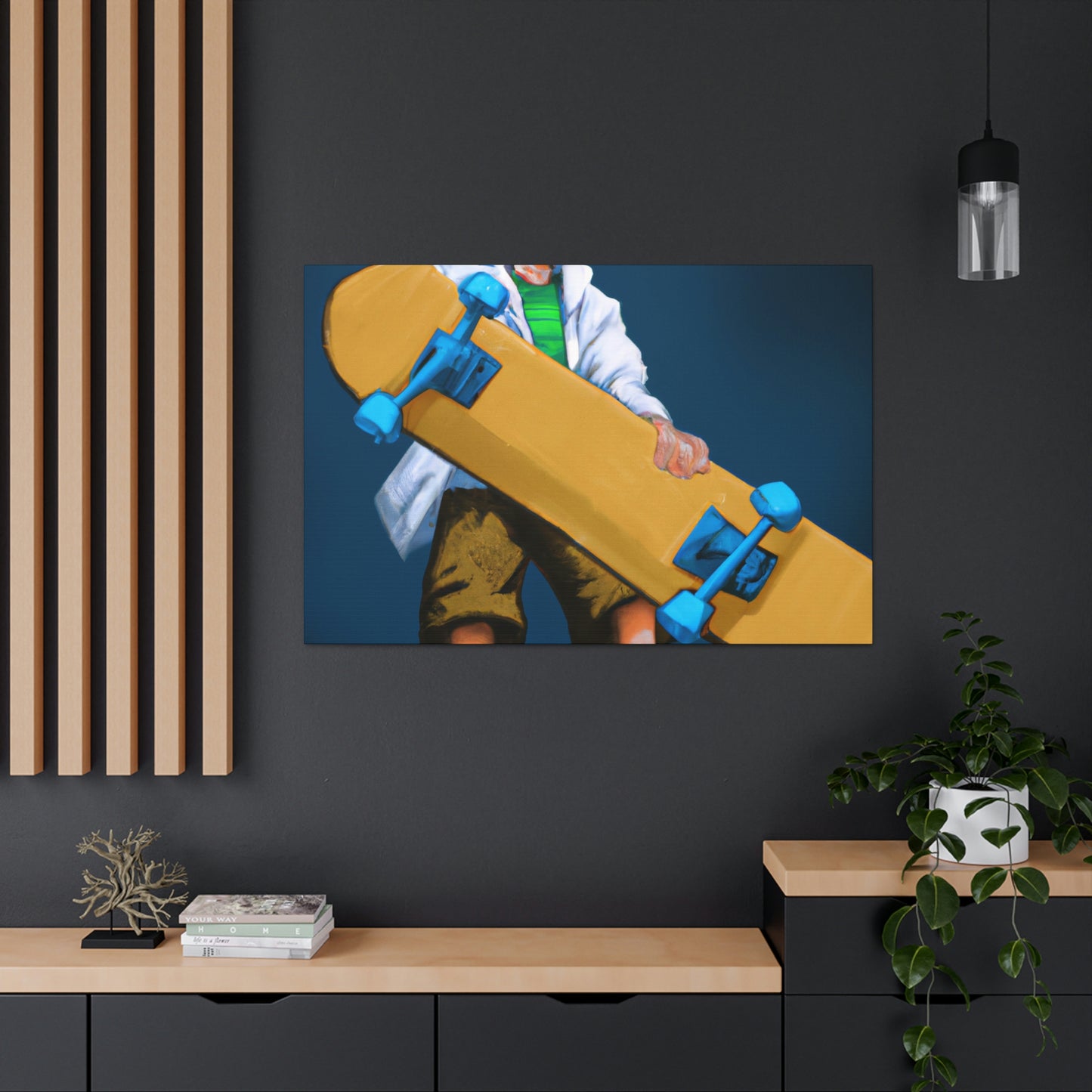 Backside Blader. - Canvas