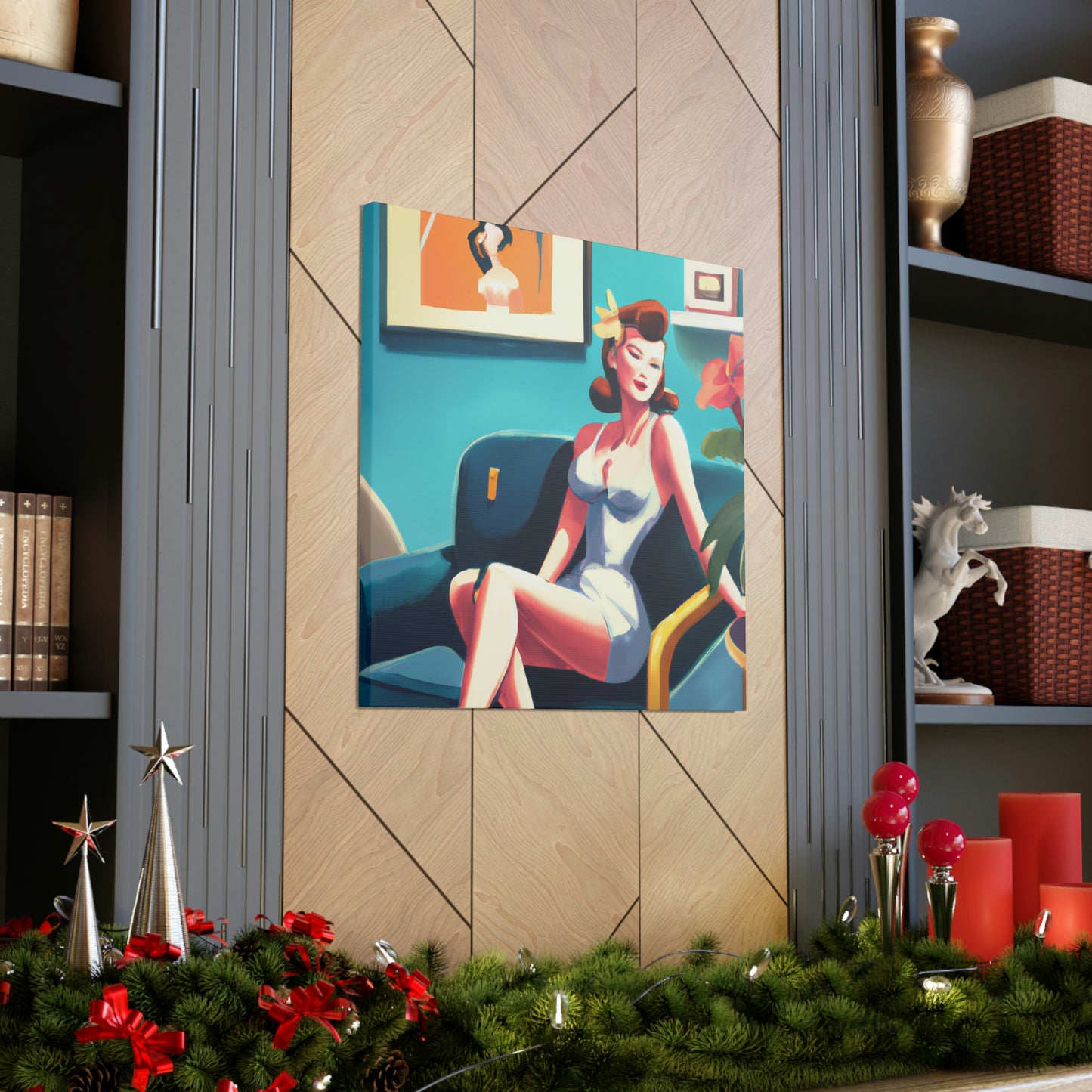 Sly Sammy or Glam Gina - Canvas