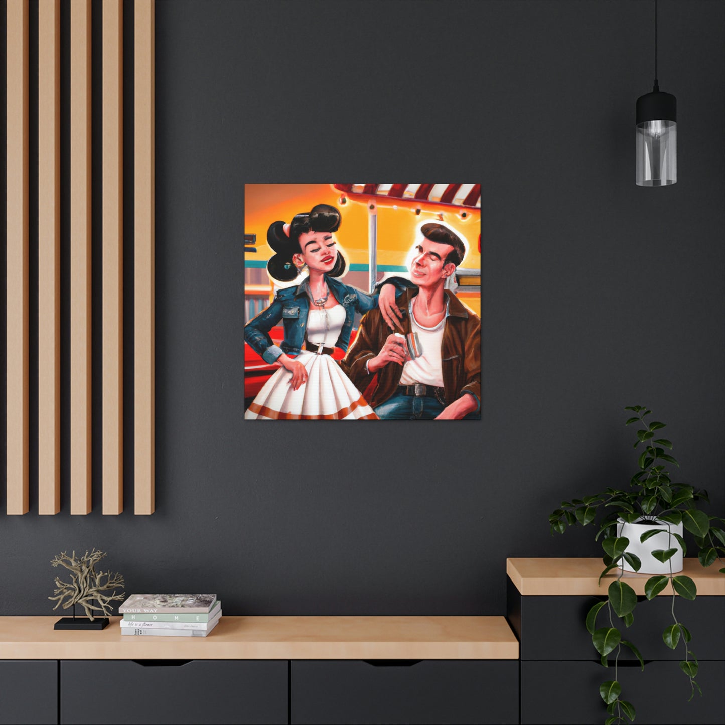 Rockin' Rex or Bettie Bopper - Canvas