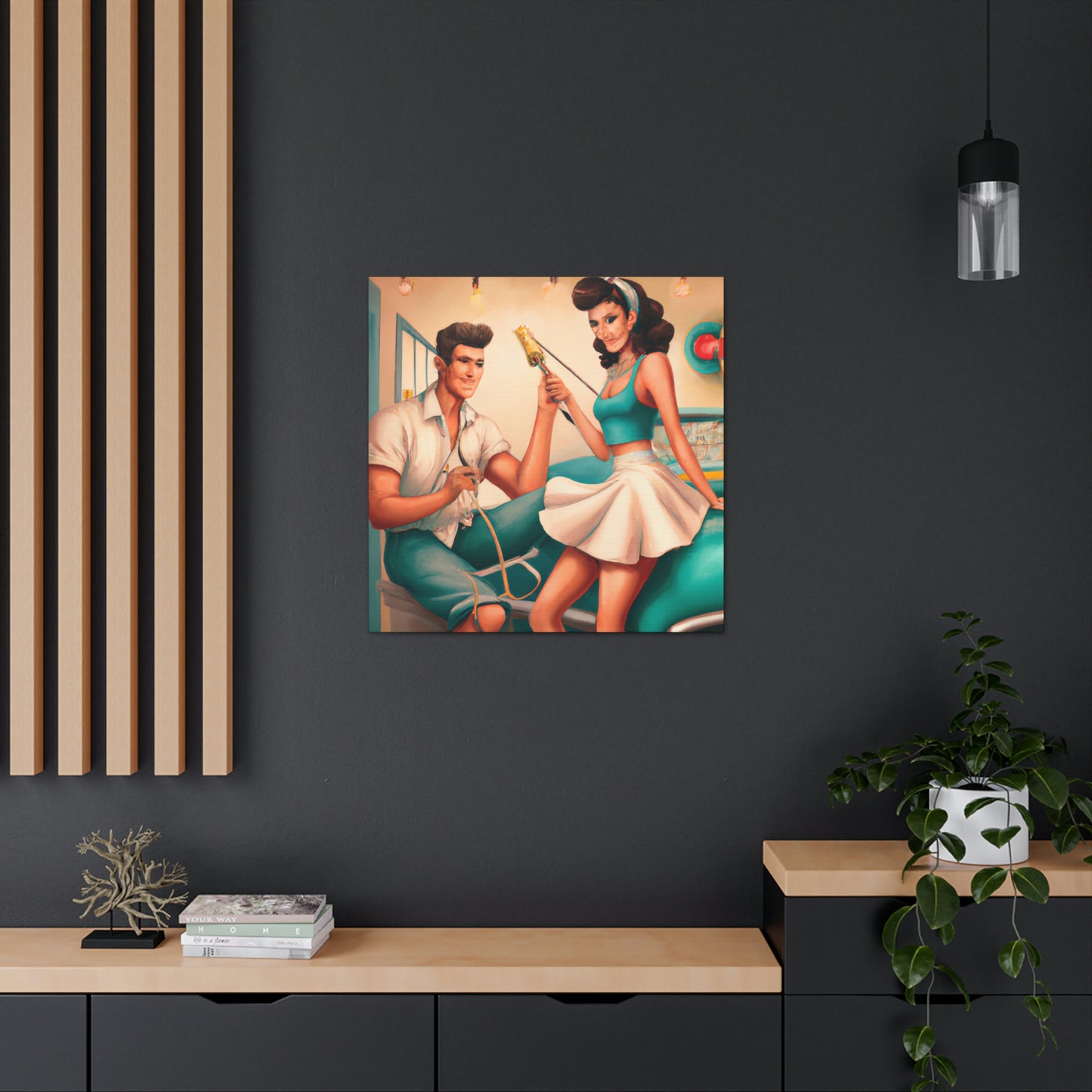 Rockin' Rebeka - Canvas