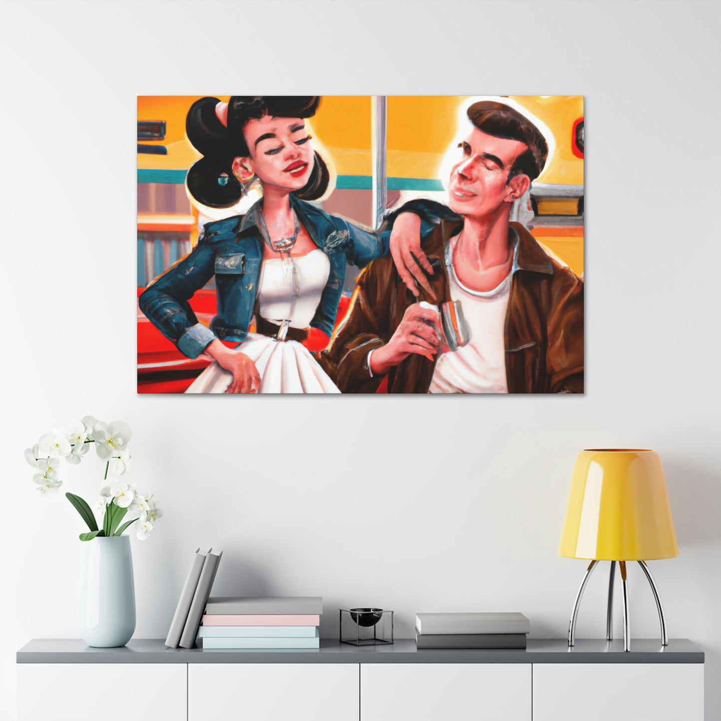 Rockin' Rex or Bettie Bopper - Canvas