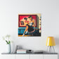 Johnny or June Rockabilly - Canvas