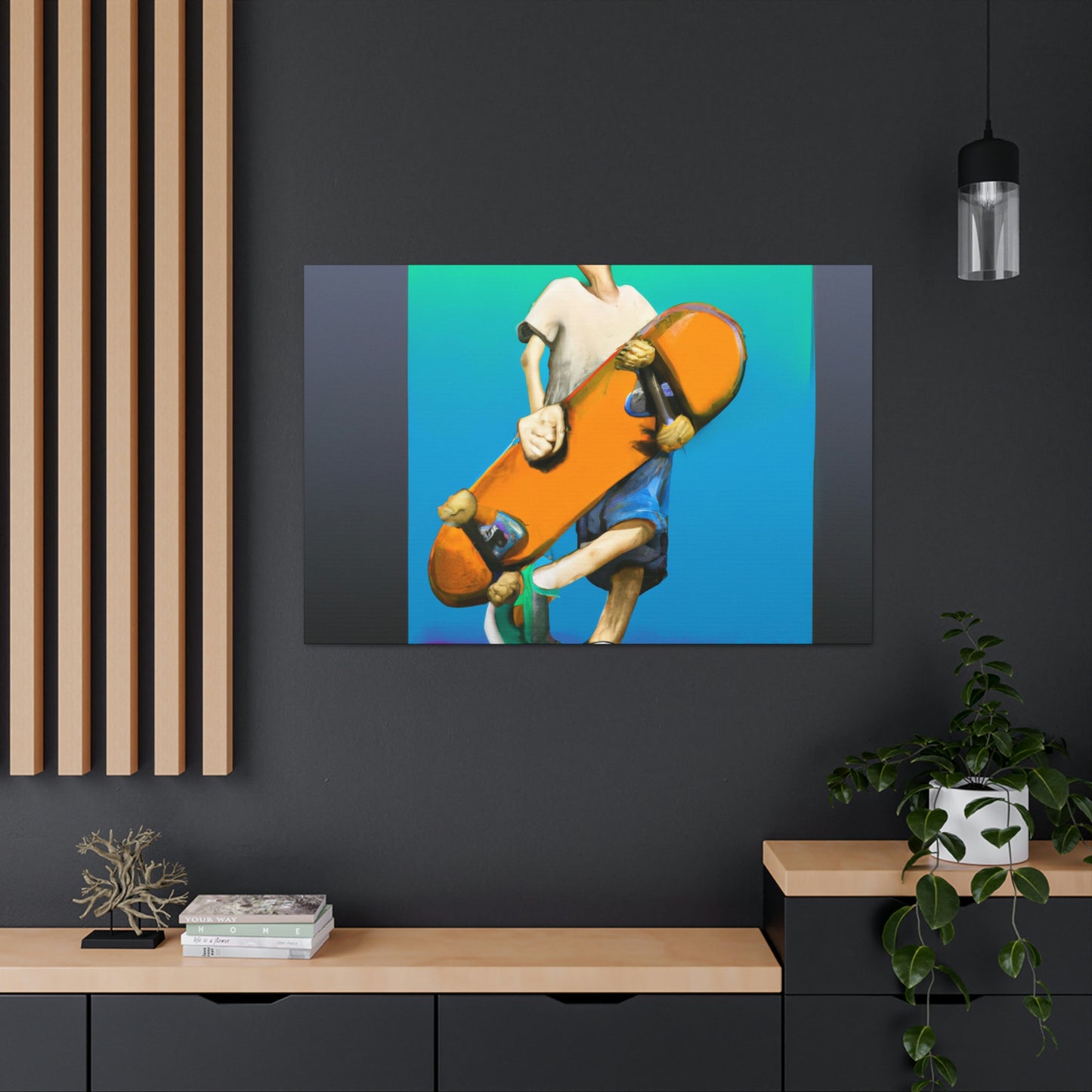 Skateslanga - Canvas