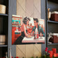 Rockin' Rebel Rowdy. - Canvas