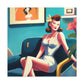 Sly Sammy or Glam Gina - Canvas