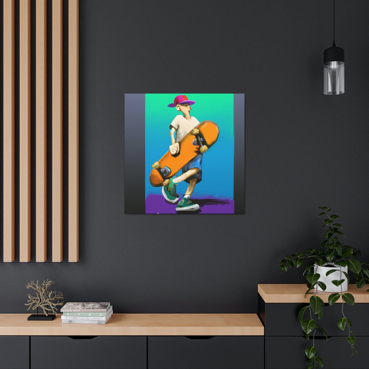 Skateslanga - Canvas