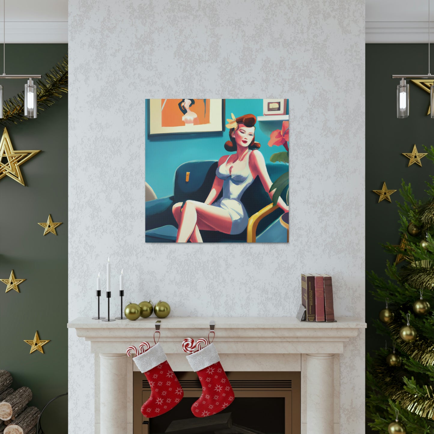 Sly Sammy or Glam Gina - Canvas