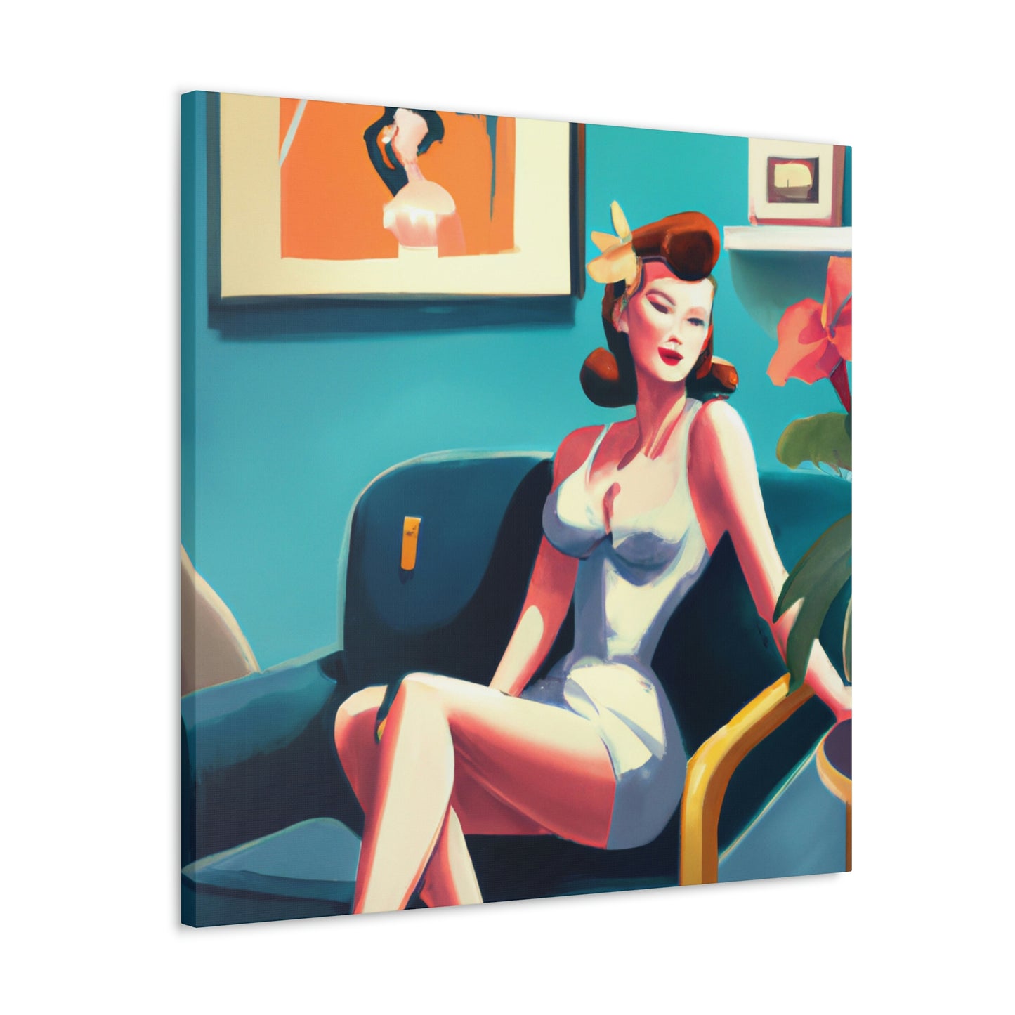 Sly Sammy or Glam Gina - Canvas