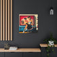Johnny or June Rockabilly - Canvas