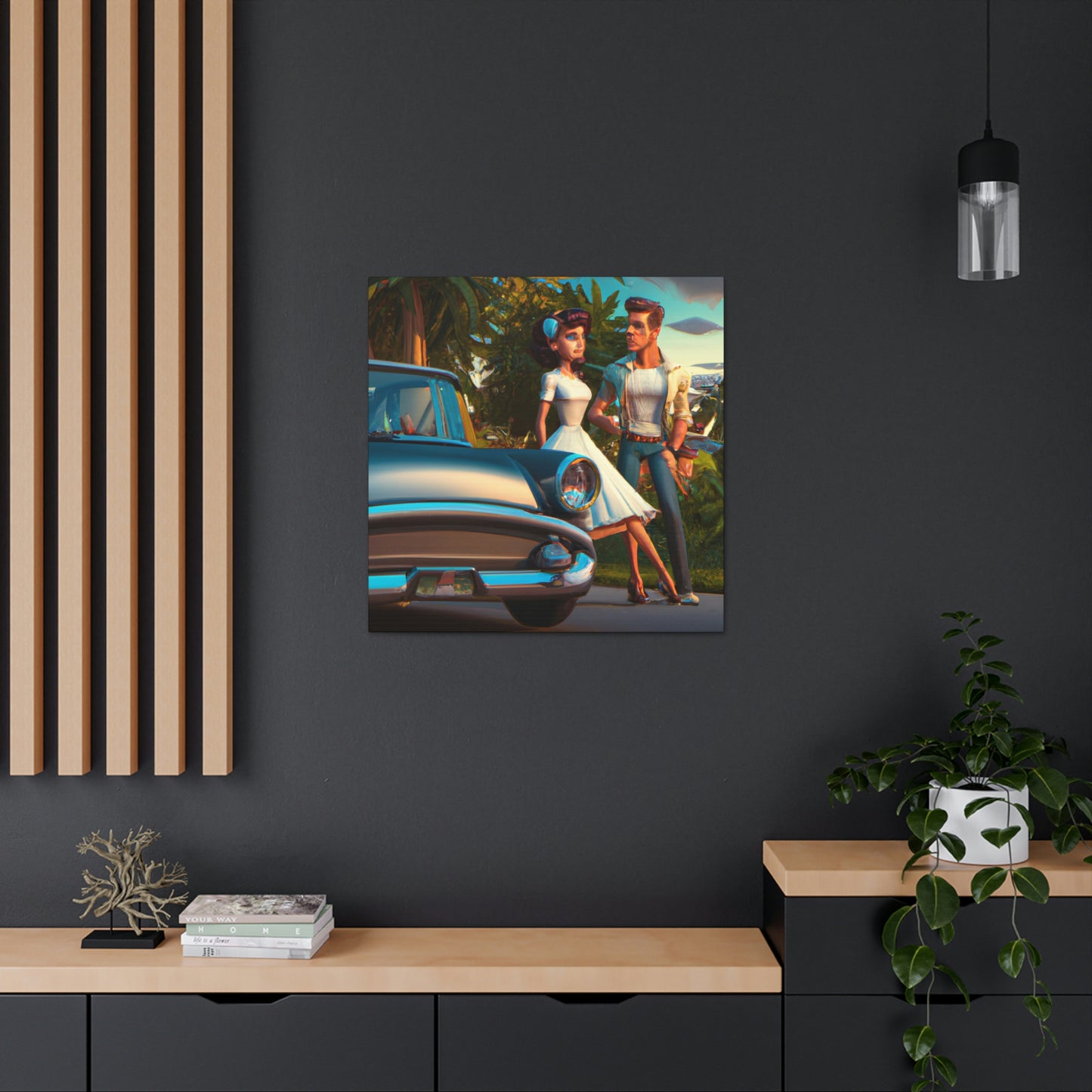 Rockin' Ramona - Canvas