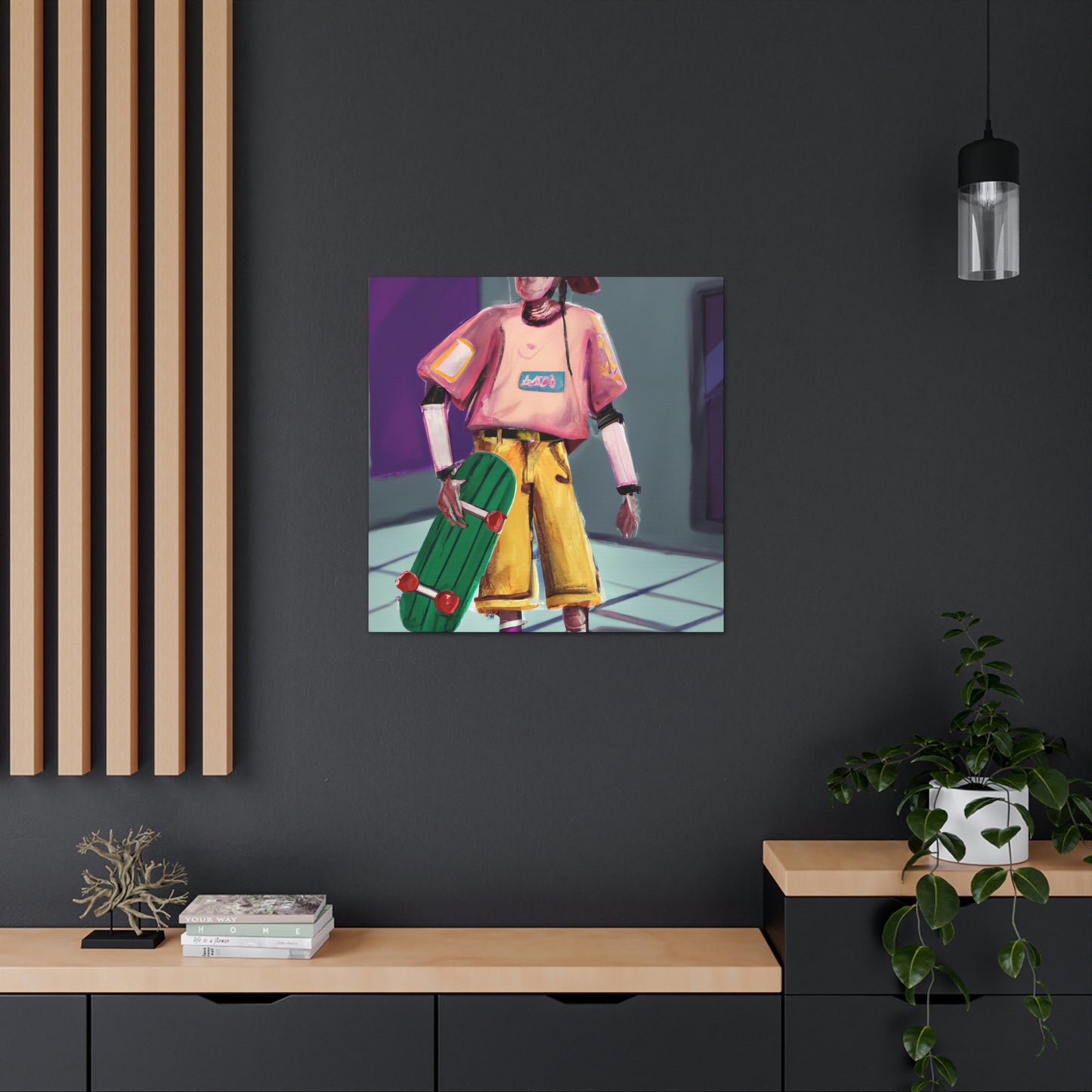 G-Skateboarder - Canvas