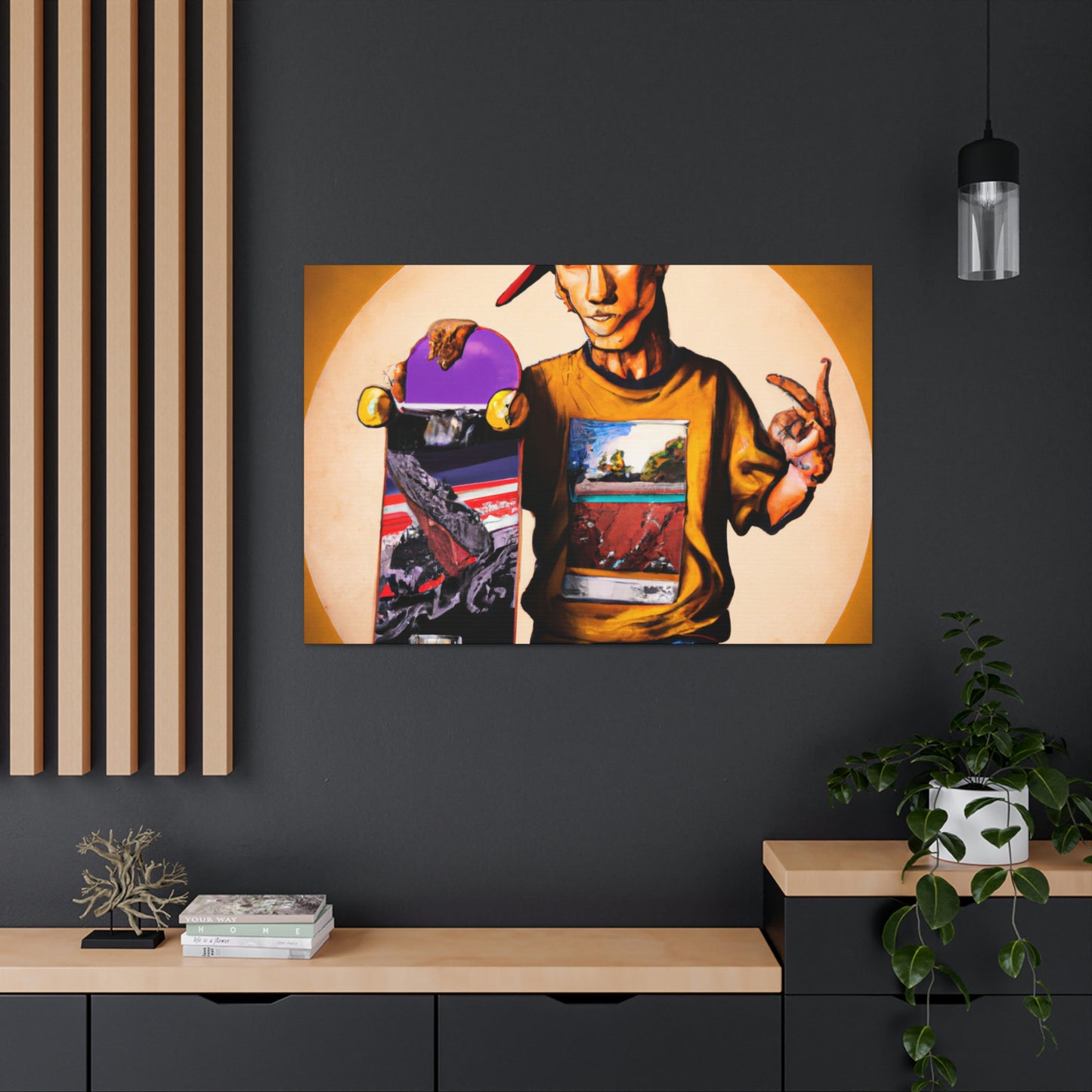 Sabbatic Skater - Canvas