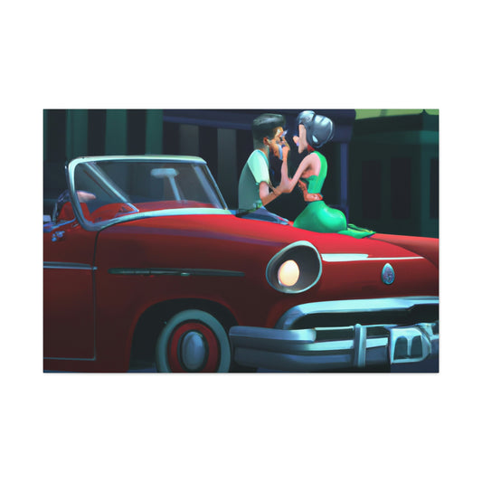 Johnny Rockabilly or Mary-Jo Rockabilly - Canvas