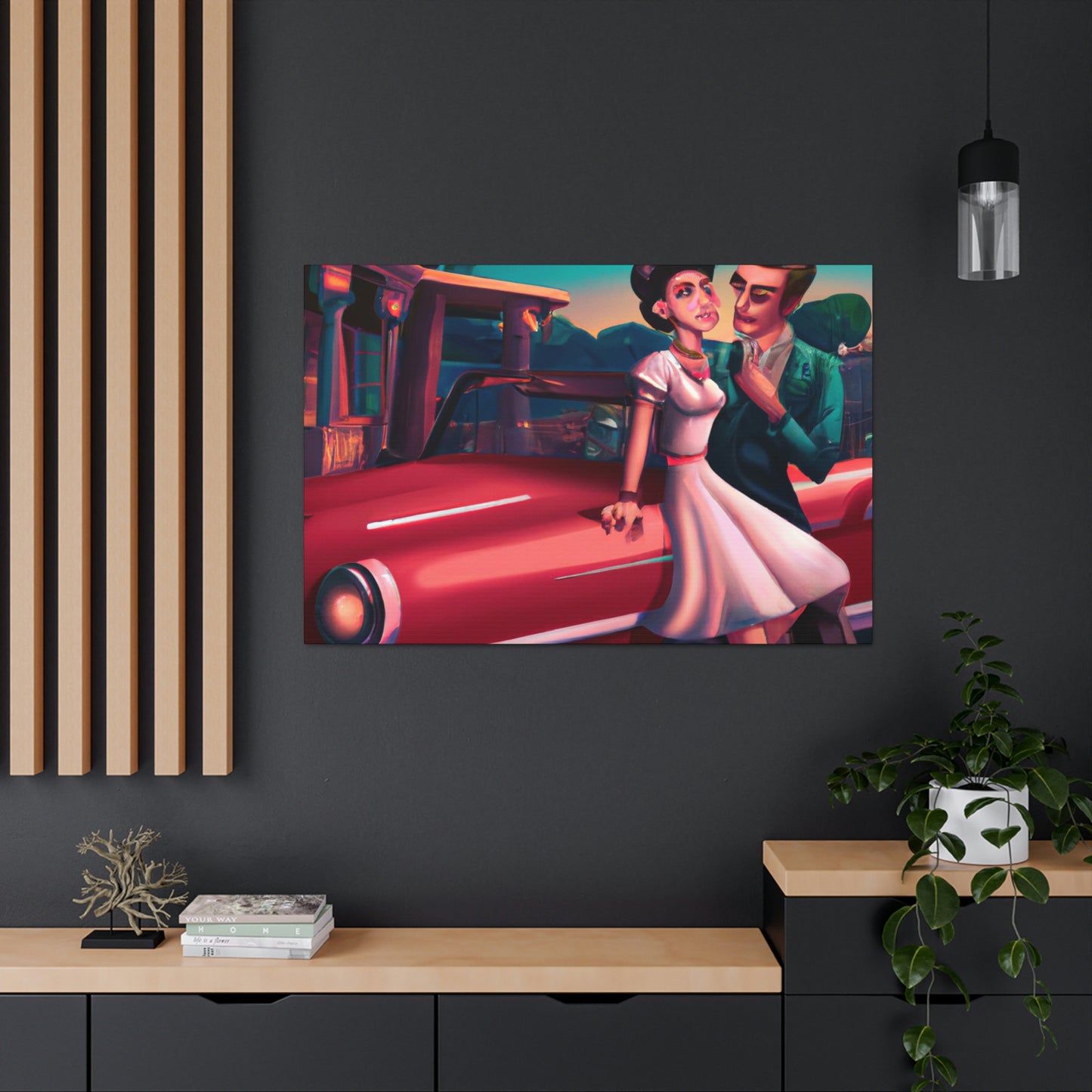 Rockin' Ricky Hart or Sally Swings - Canvas