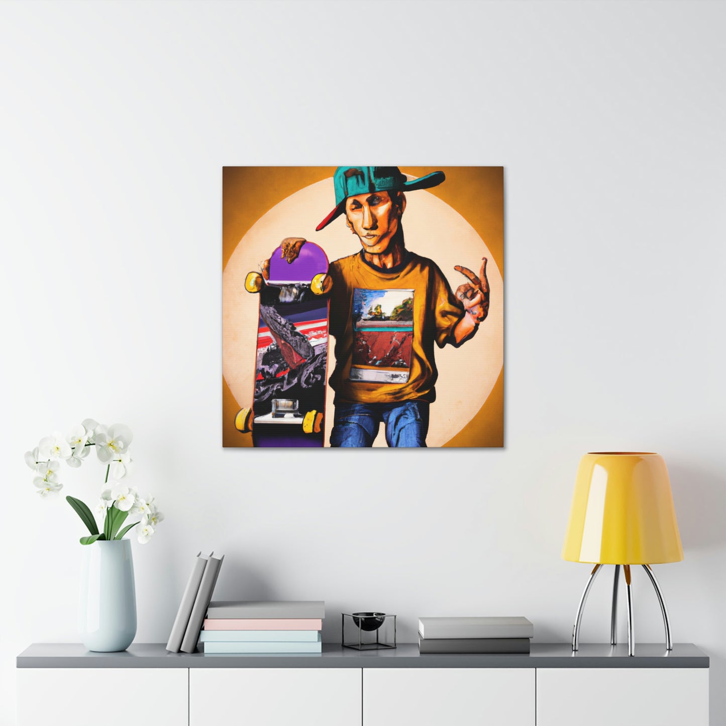 Sabbatic Skater - Canvas