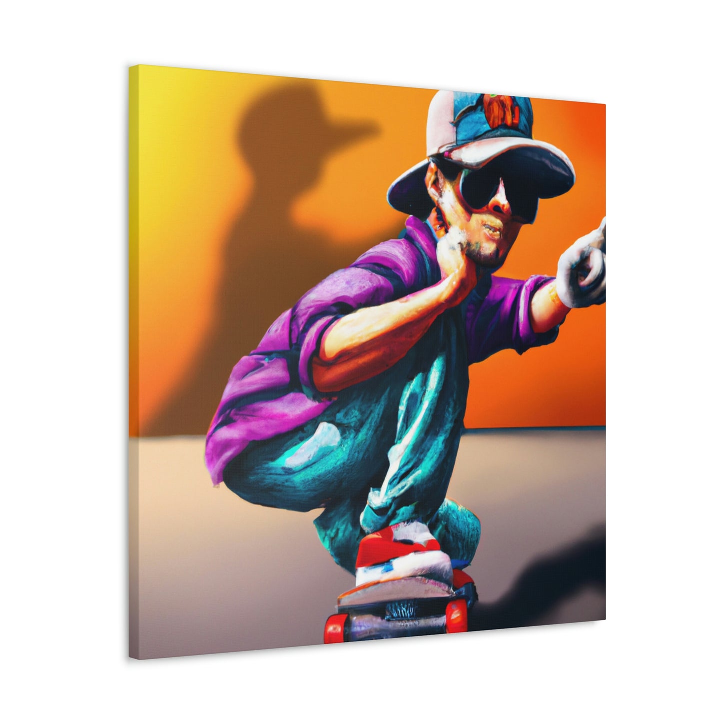 Lil' SkateGangsta - Canvas