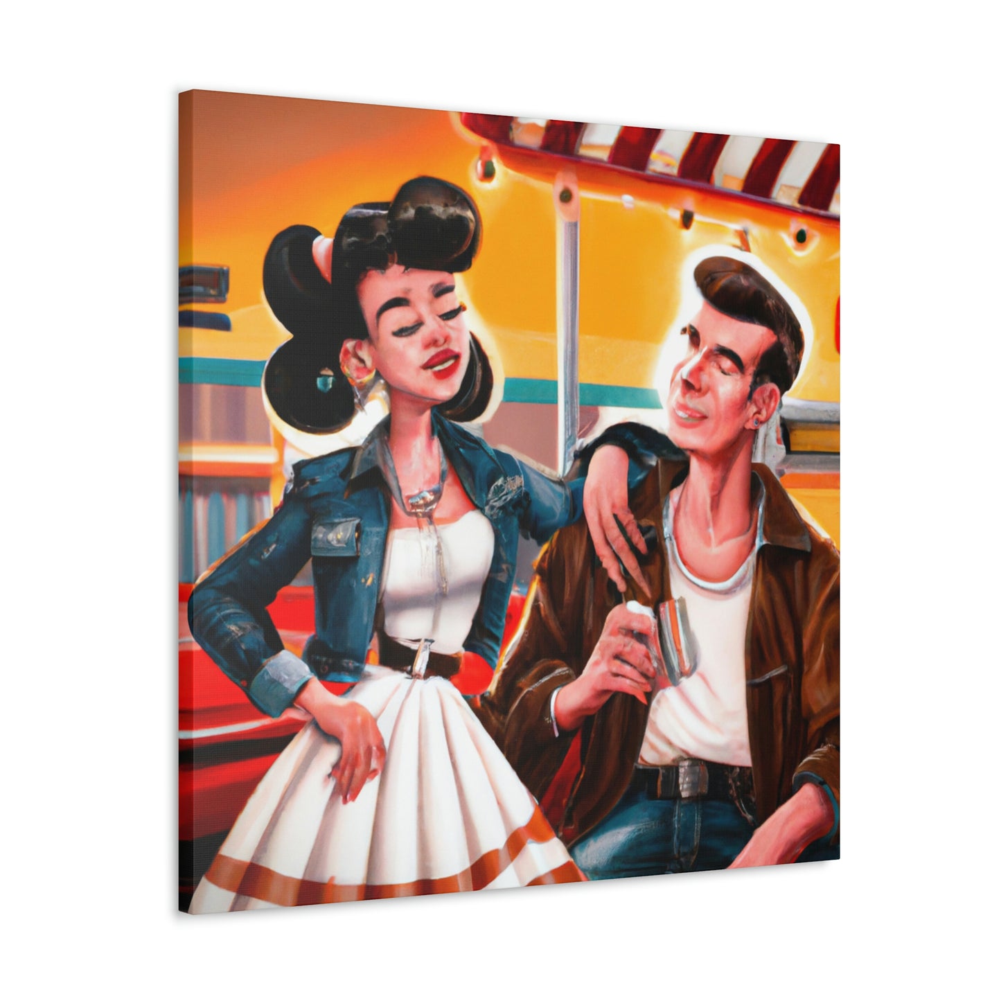 Rockin' Rex or Bettie Bopper - Canvas