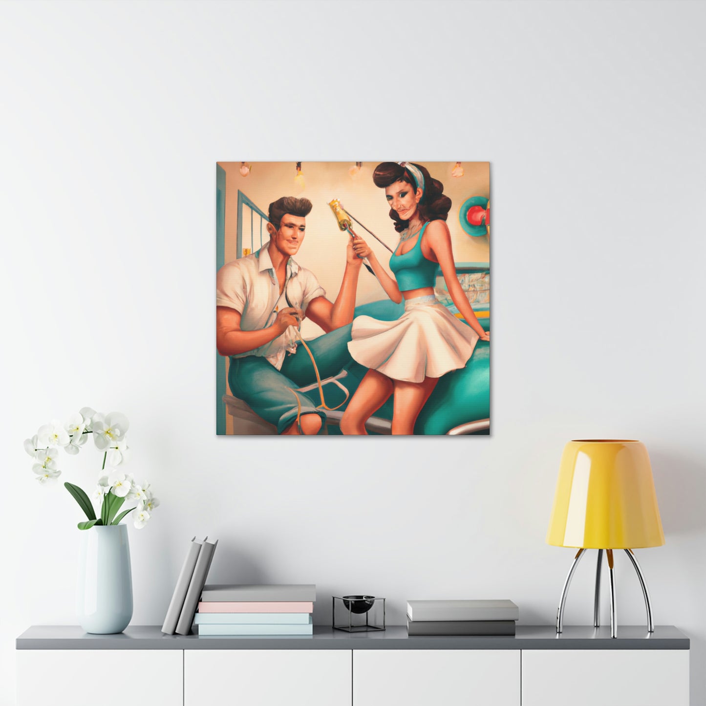 Rockin' Rebeka - Canvas