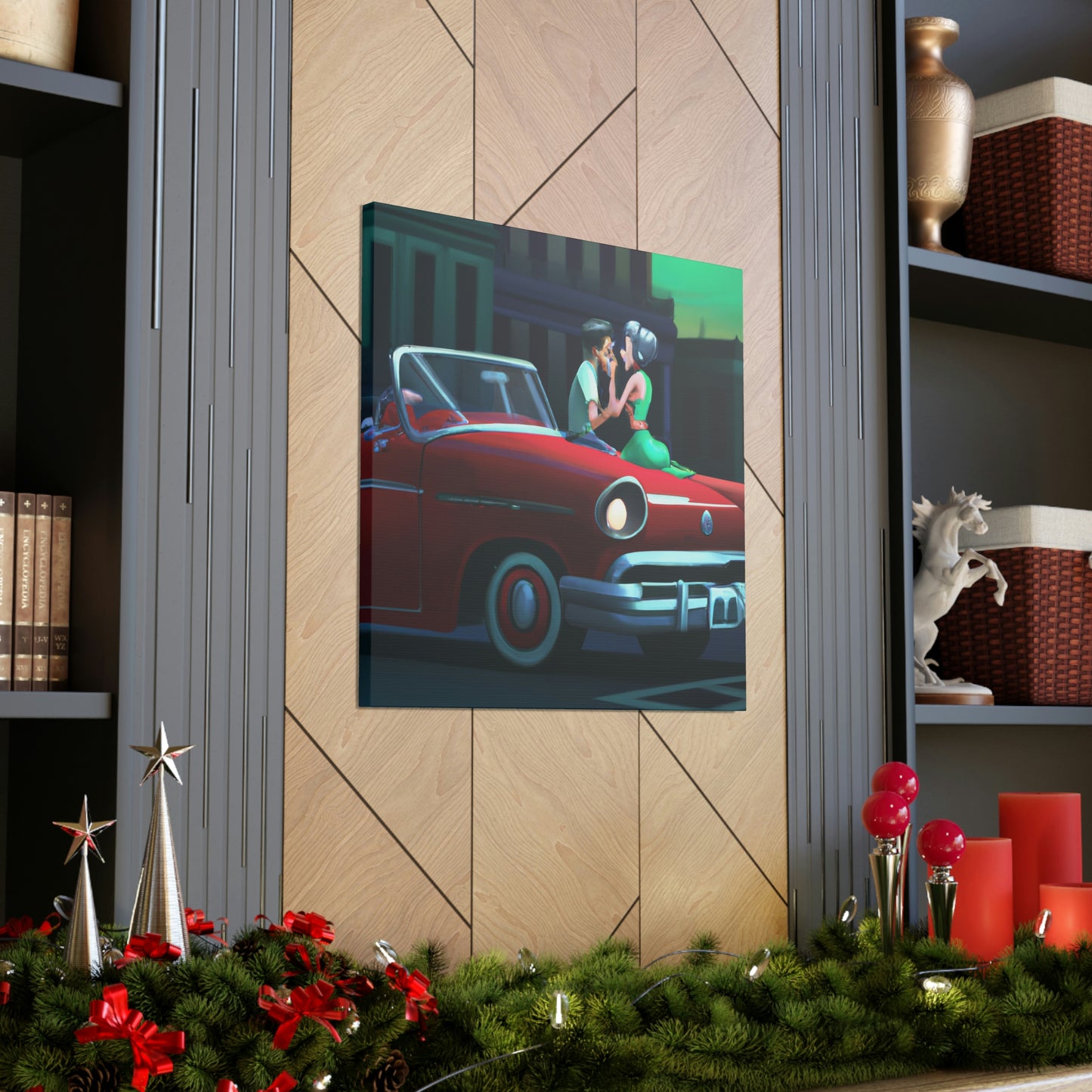 Johnny Rockabilly or Mary-Jo Rockabilly - Canvas