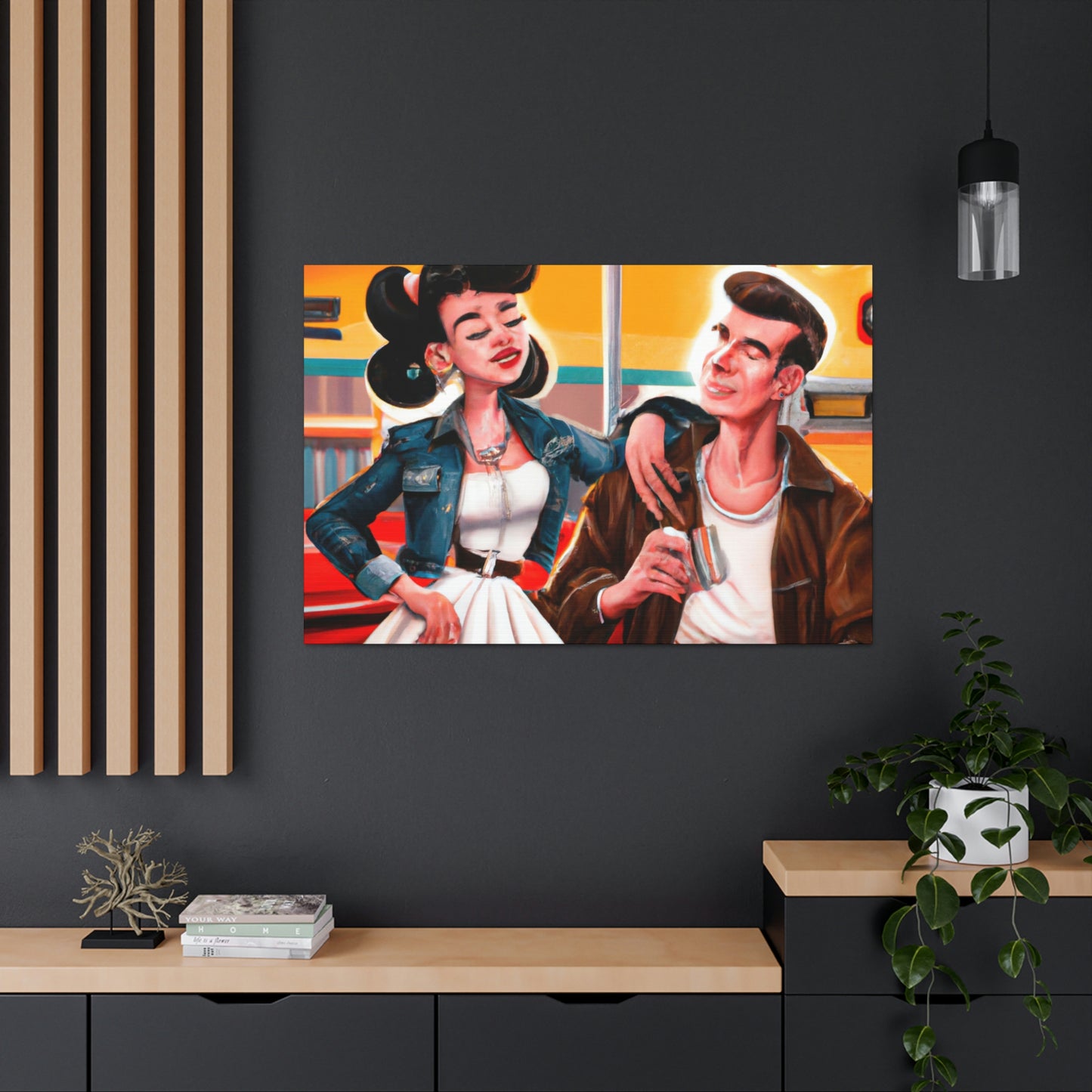 Rockin' Rex or Bettie Bopper - Canvas