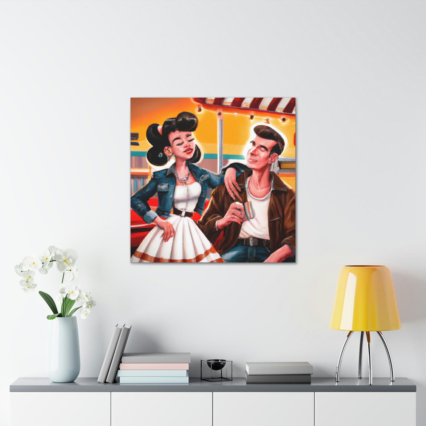 Rockin' Rex or Bettie Bopper - Canvas