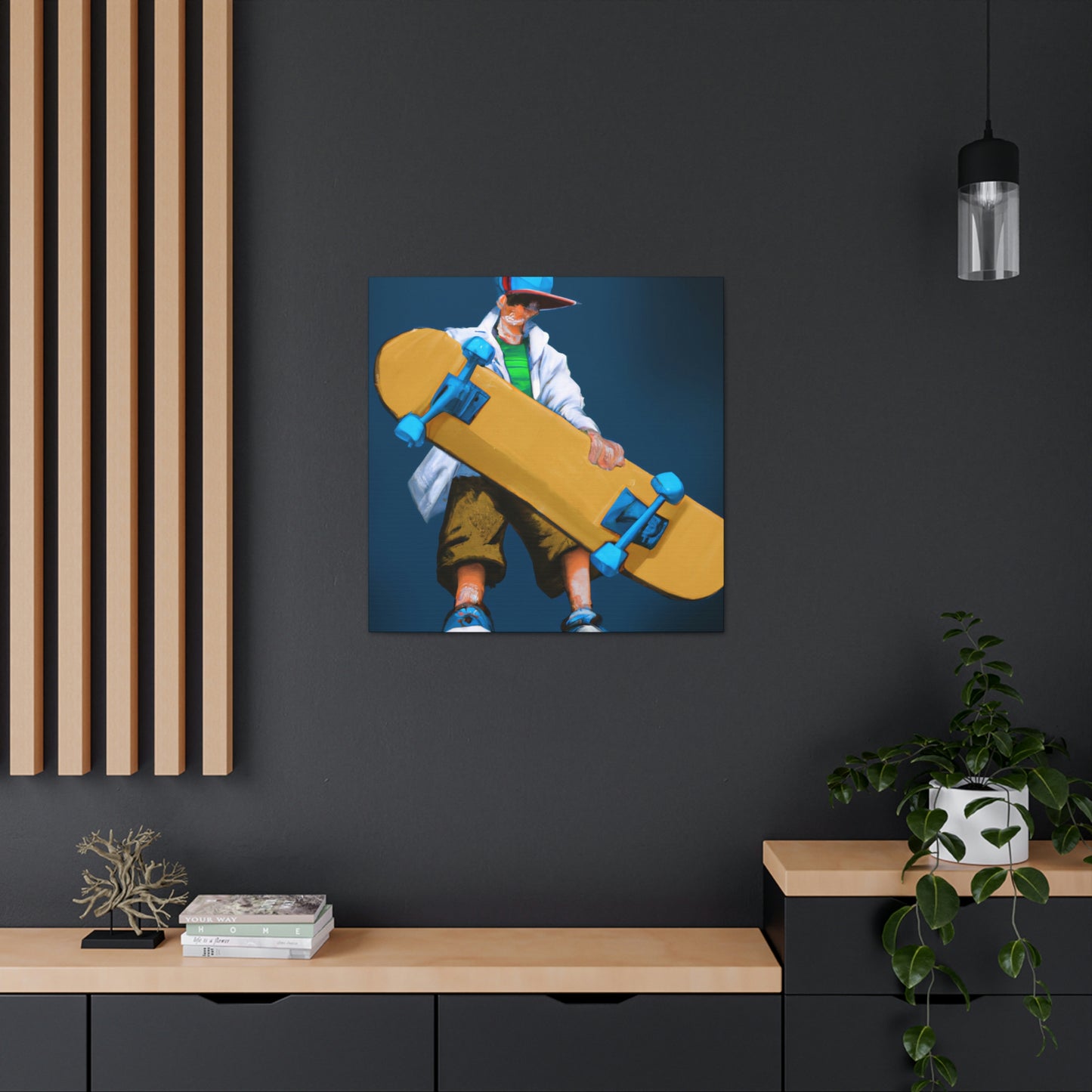 Backside Blader. - Canvas