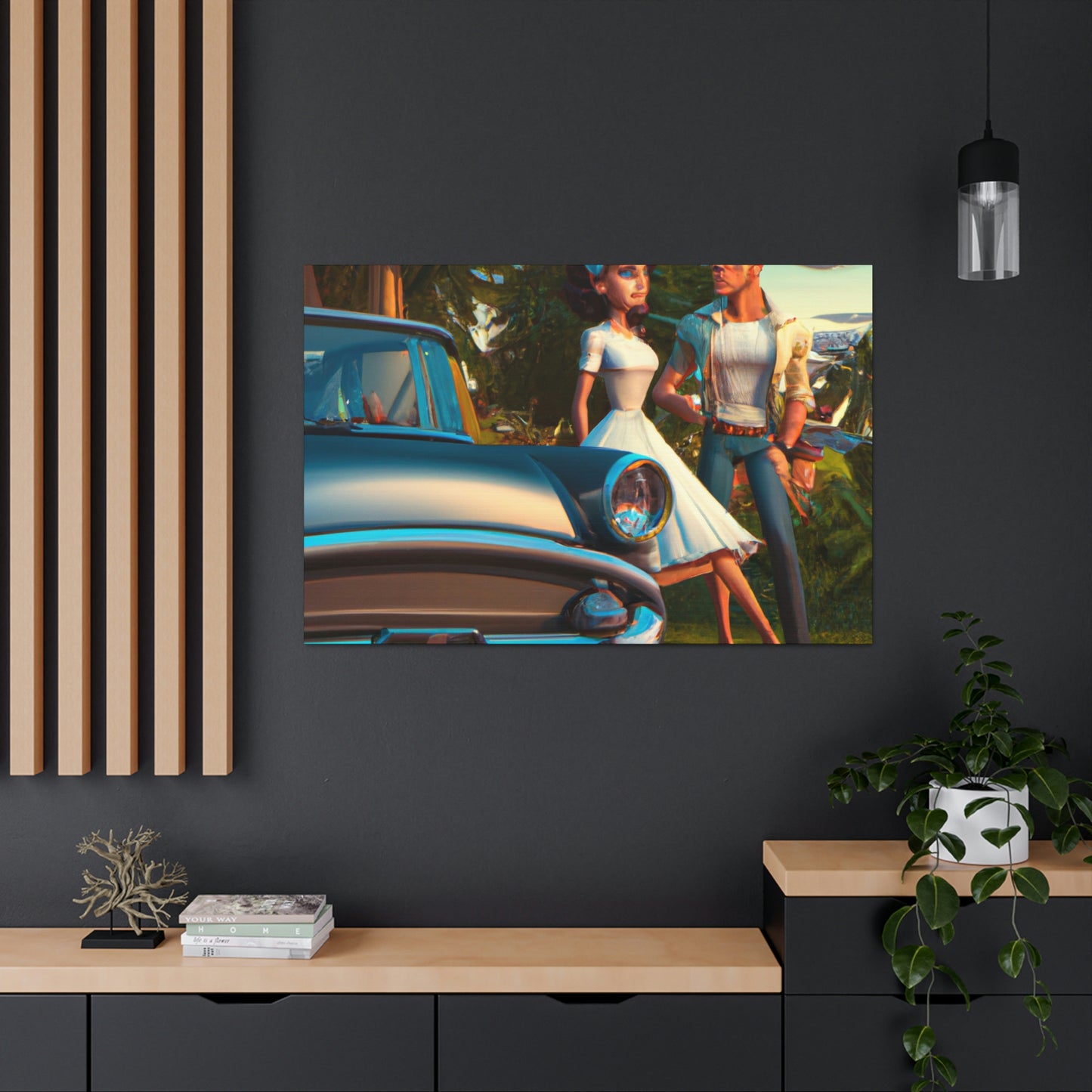 Rockin' Ramona - Canvas