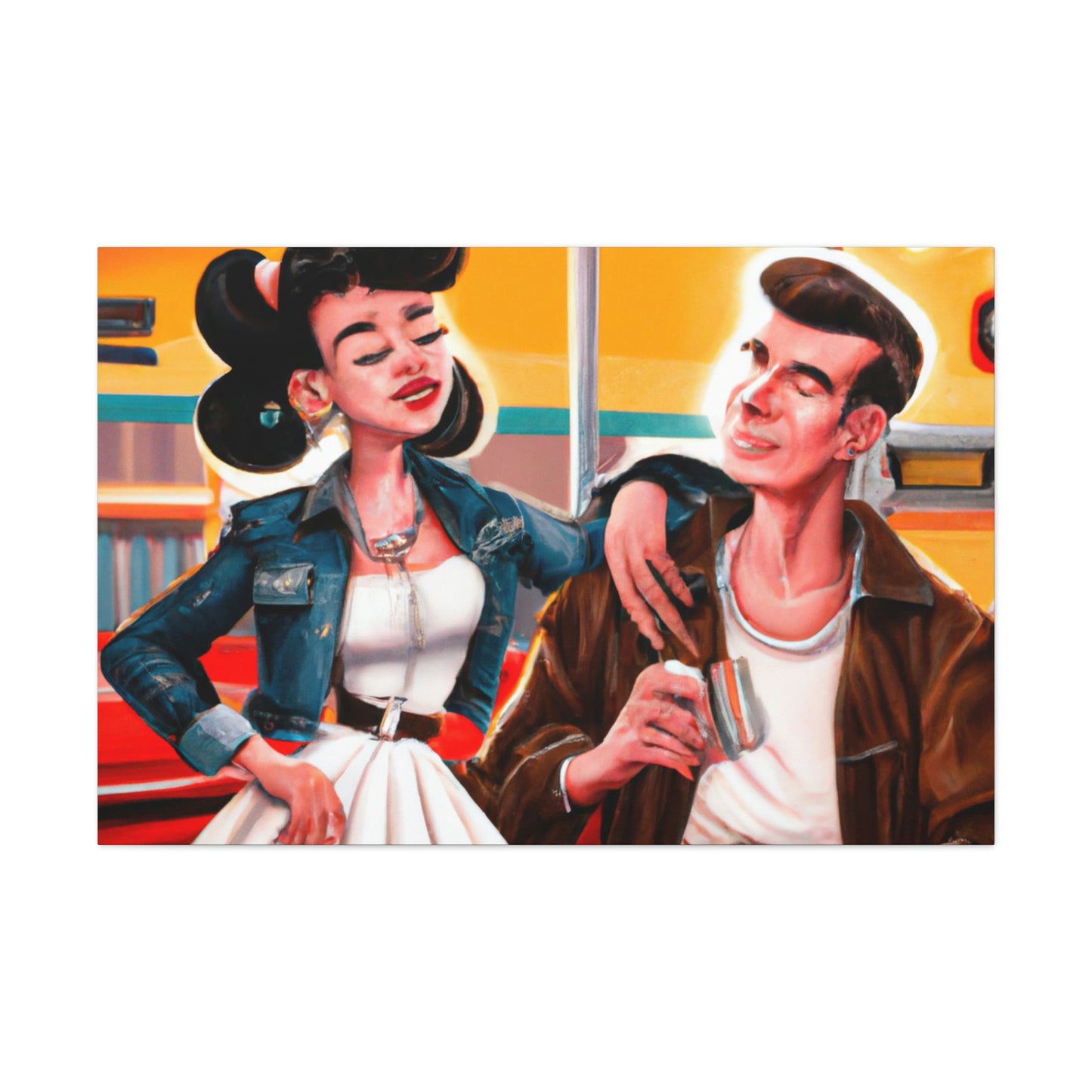 Rockin' Rex or Bettie Bopper - Canvas