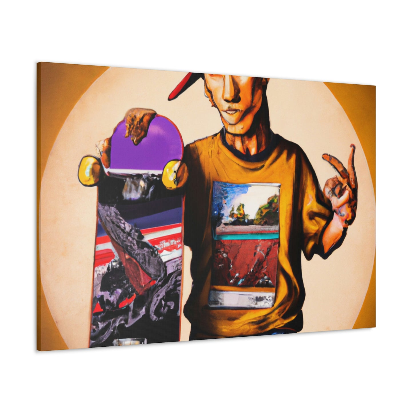 Sabbatic Skater - Canvas