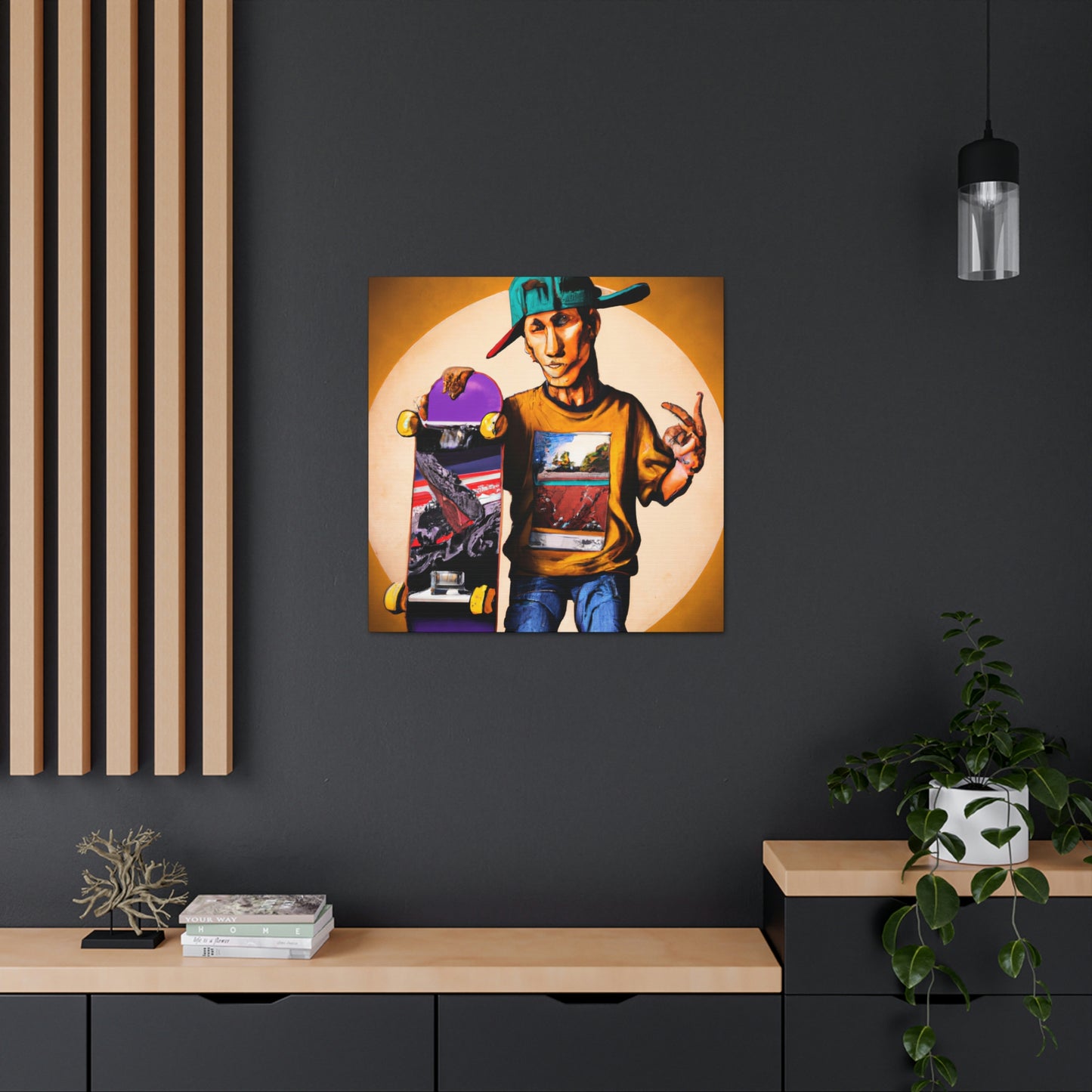 Sabbatic Skater - Canvas