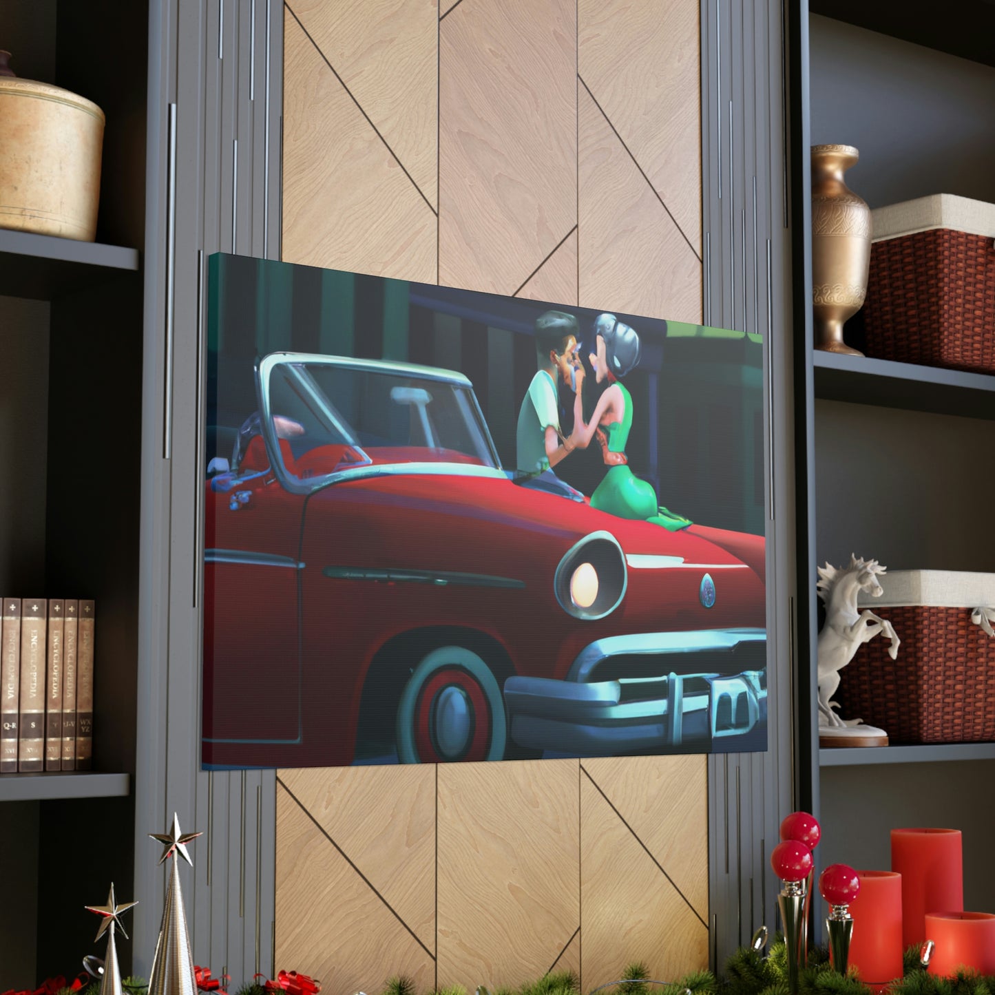 Johnny Rockabilly or Mary-Jo Rockabilly - Canvas