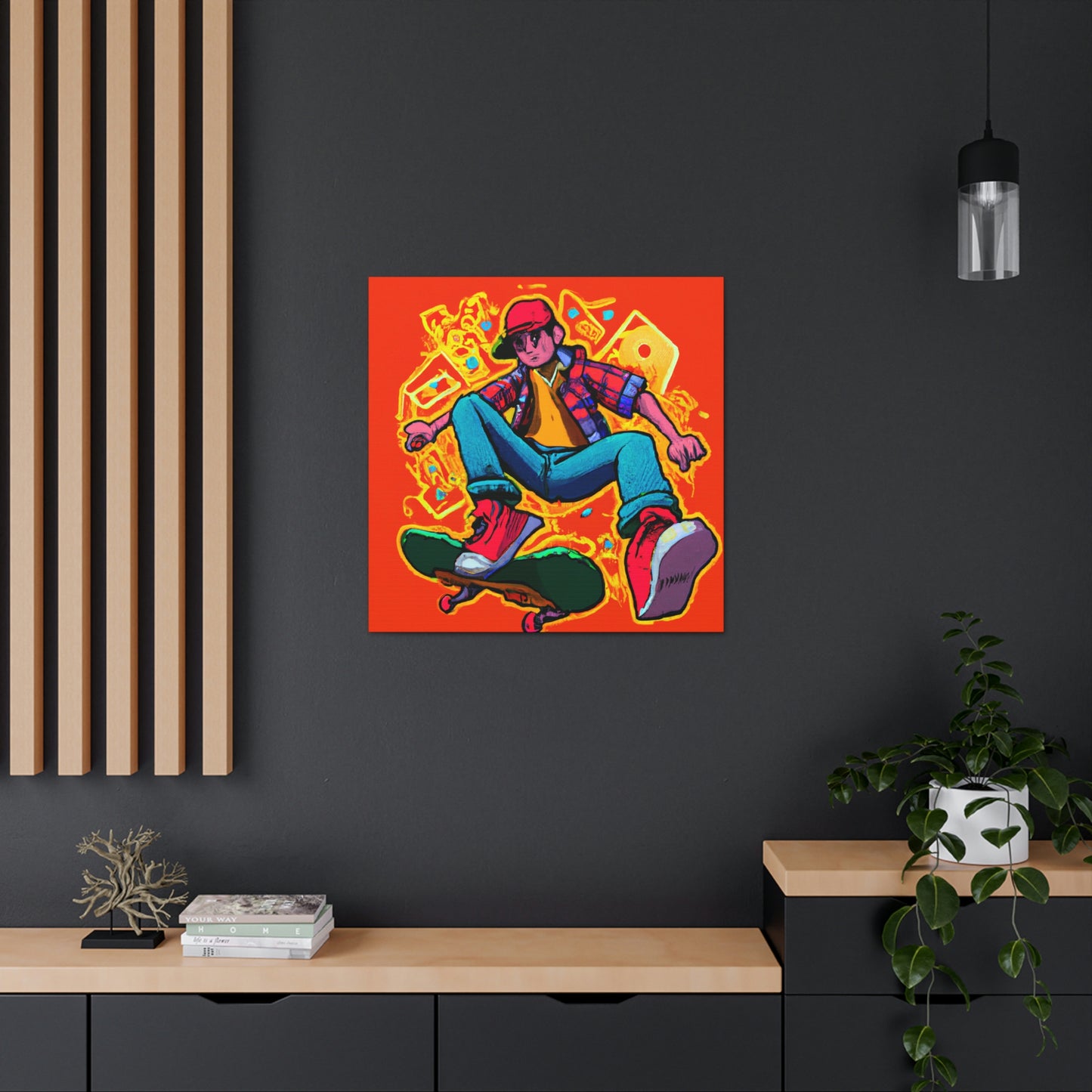 Skate-Rascal - Canvas