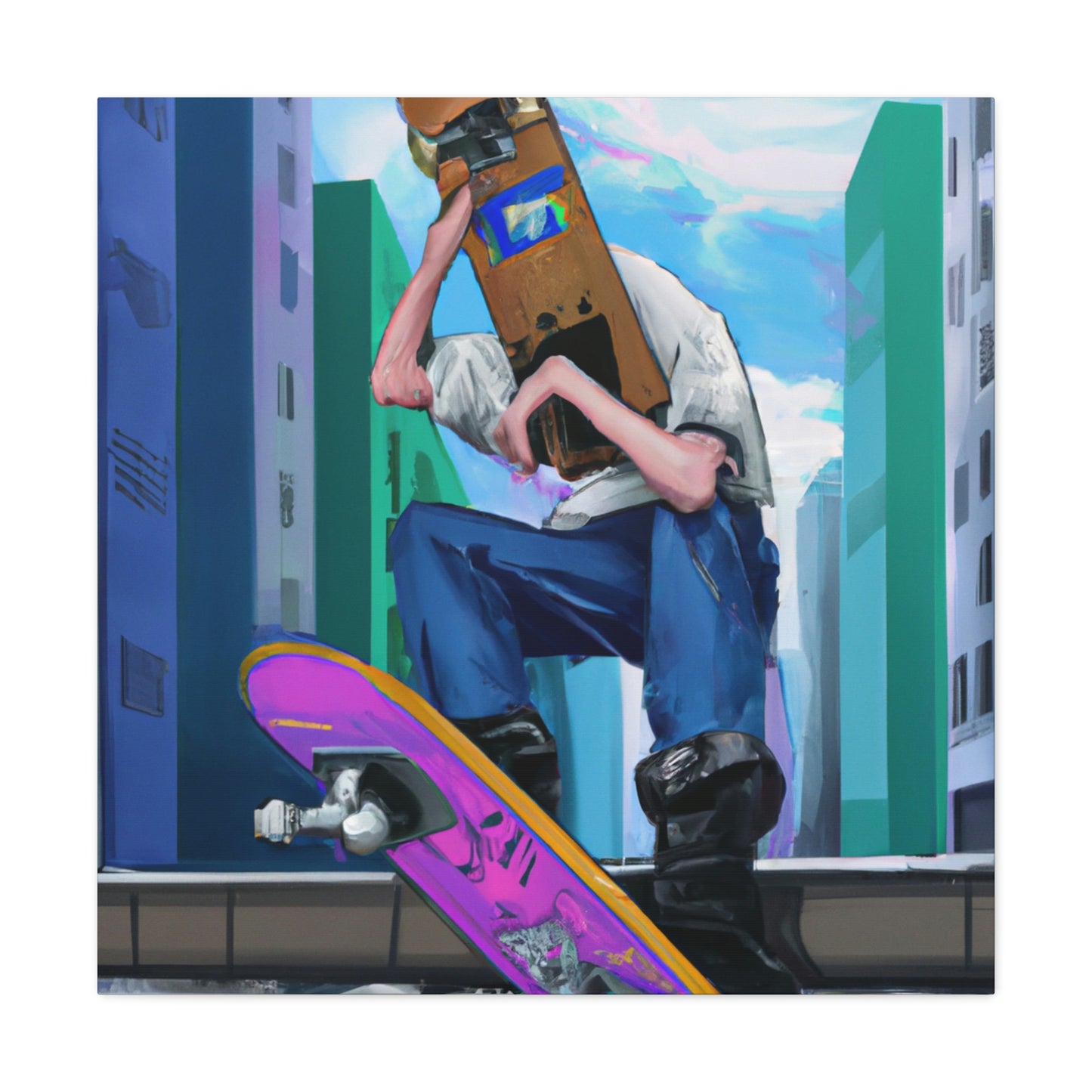 Sk8-Gangsta - Canvas