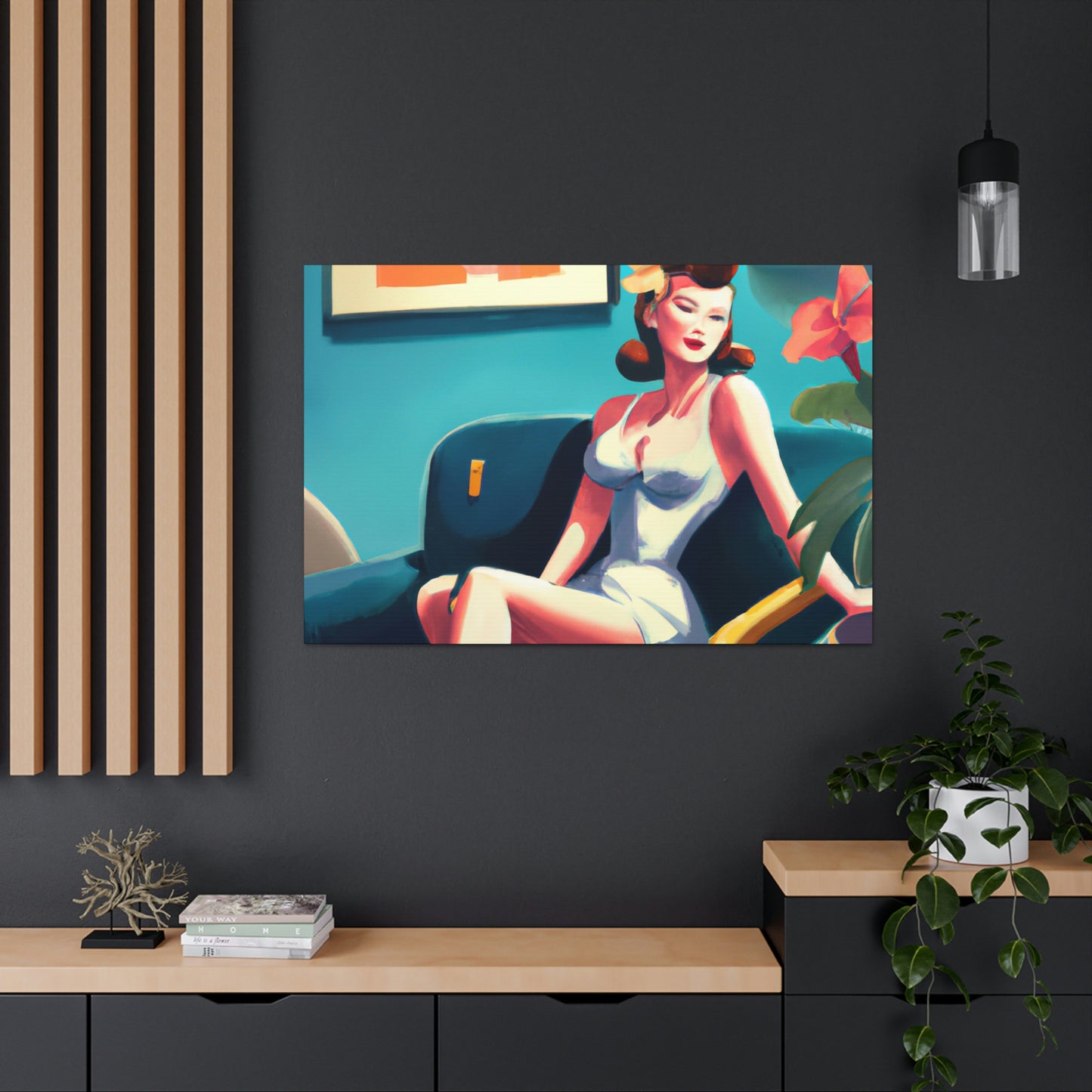 Sly Sammy or Glam Gina - Canvas