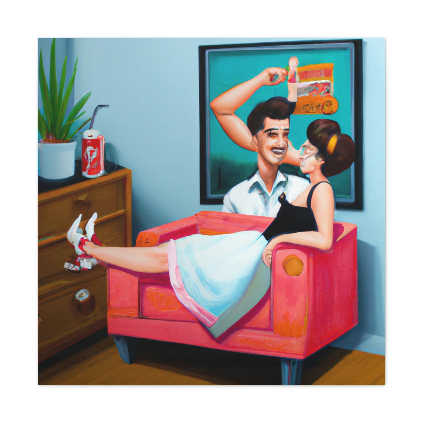 Rockin' Ray or Wanda Wailin'. - Canvas